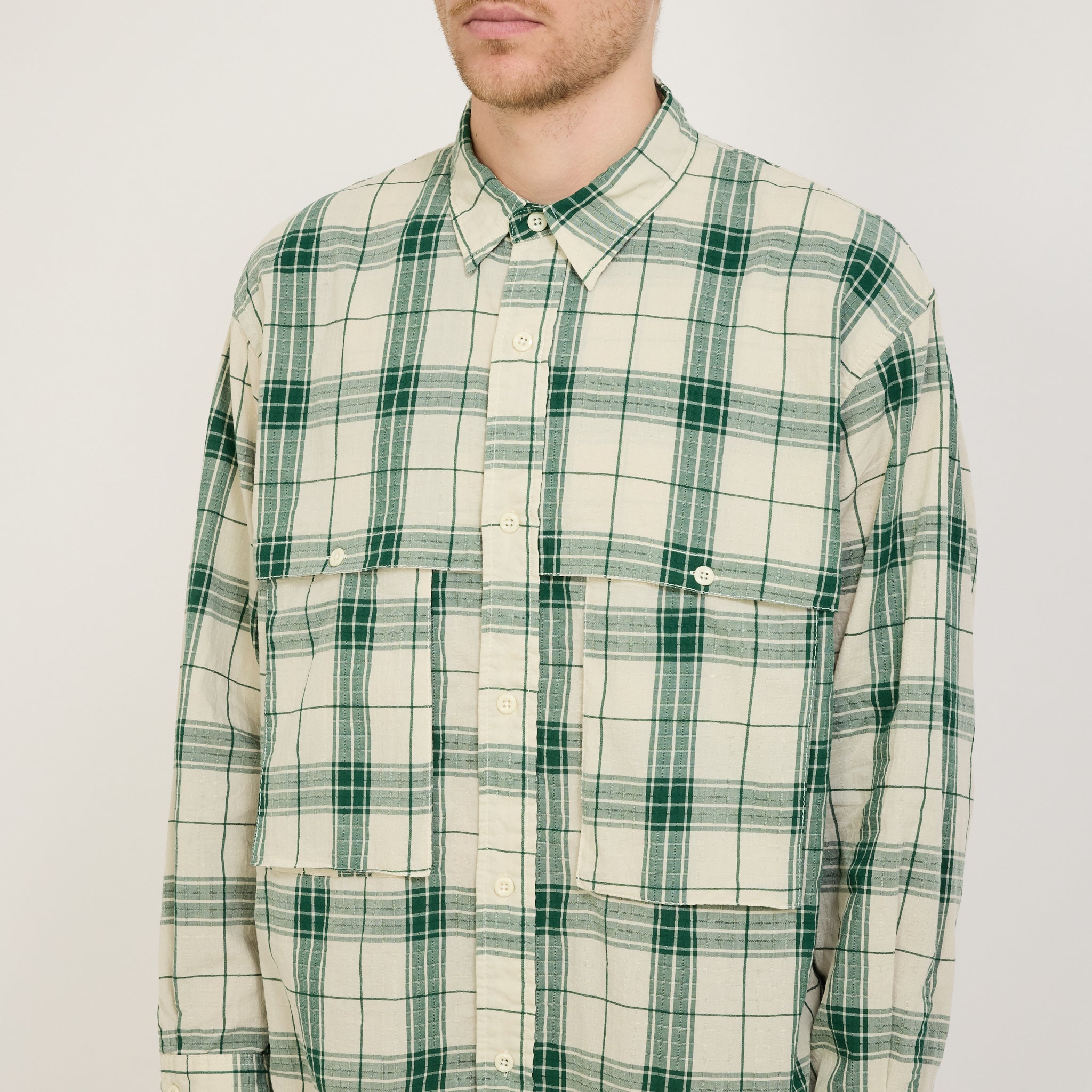 Pilgrim Surf Supply | Albert Field Shirt Off White | Maplestore