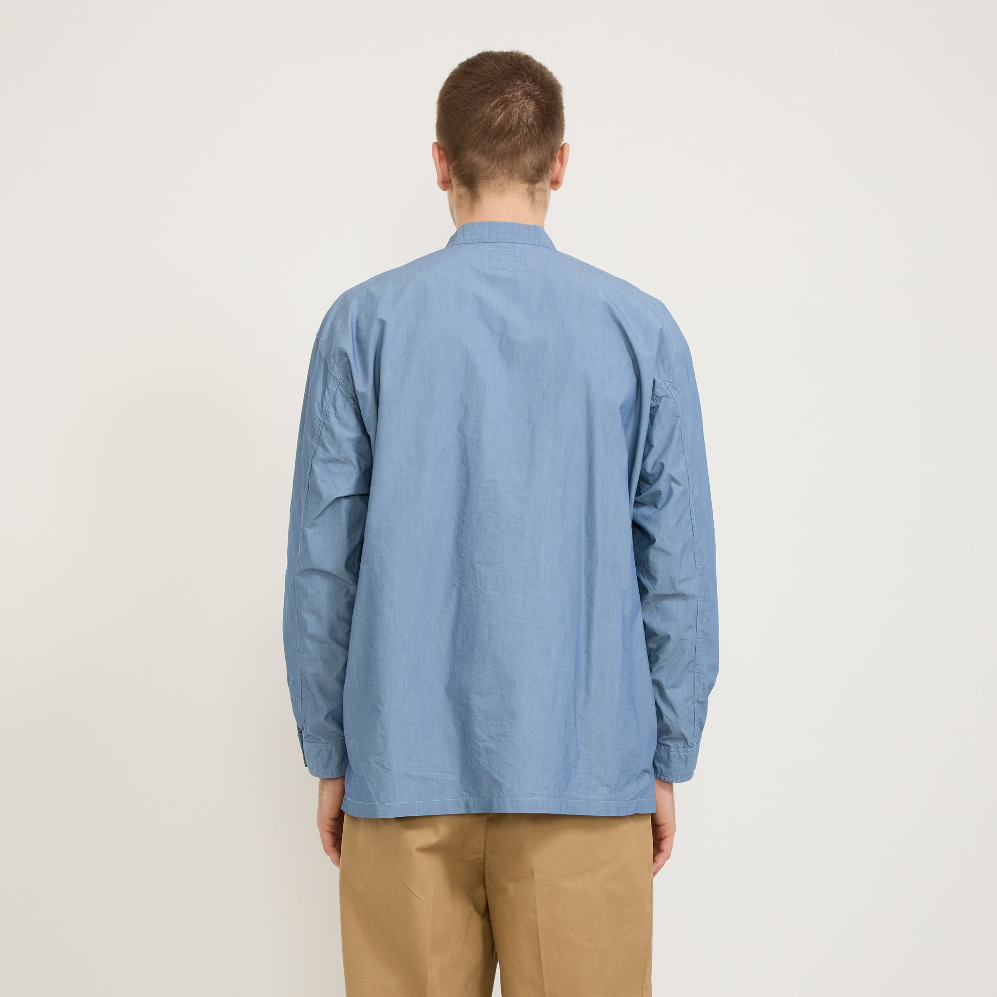 Pilgrim Surf Supply | Dieter Popover Shirt Blue | Maplestore