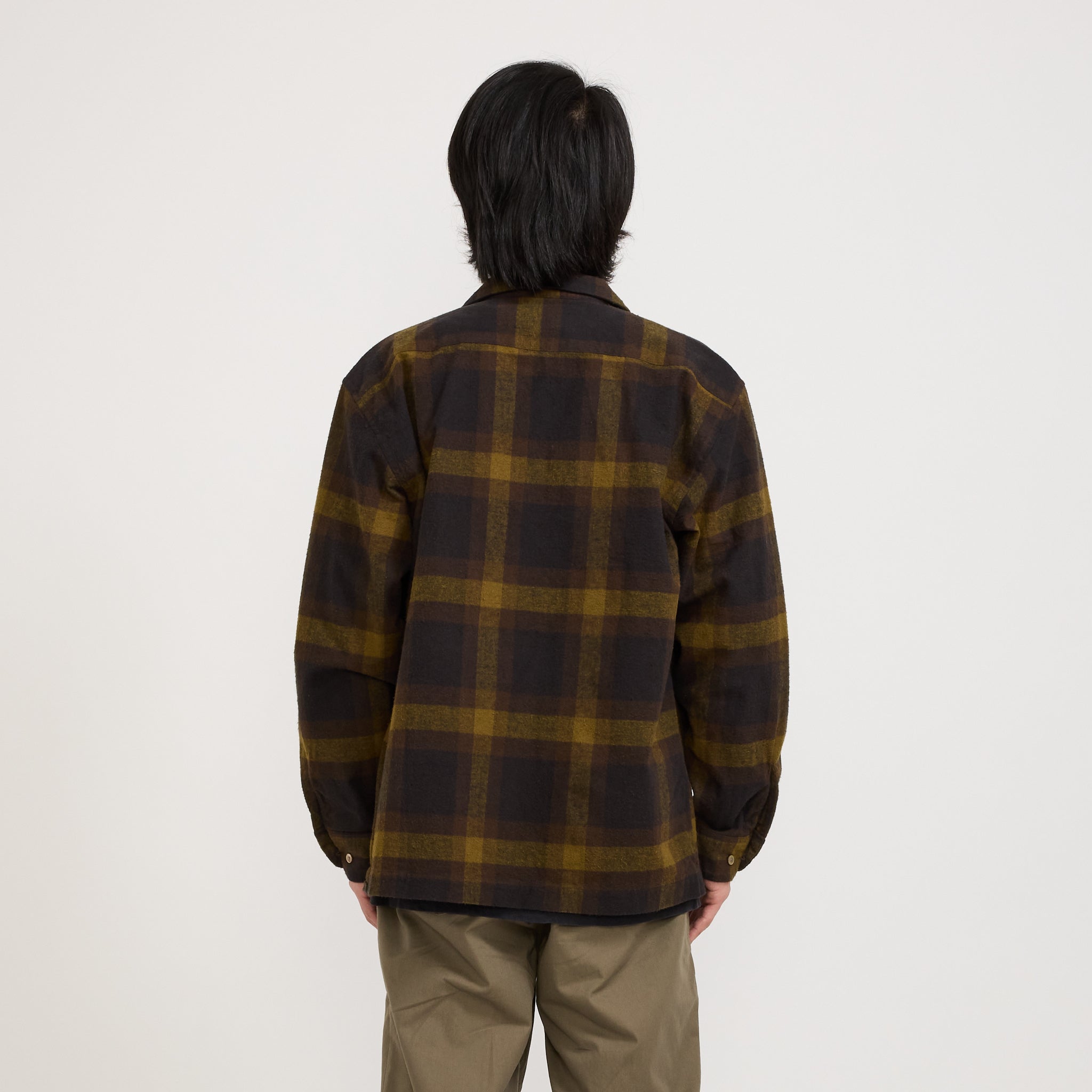 Pilgrim Surf Supply | Vincent Longsleeve Shirt Mustard | Maplestore