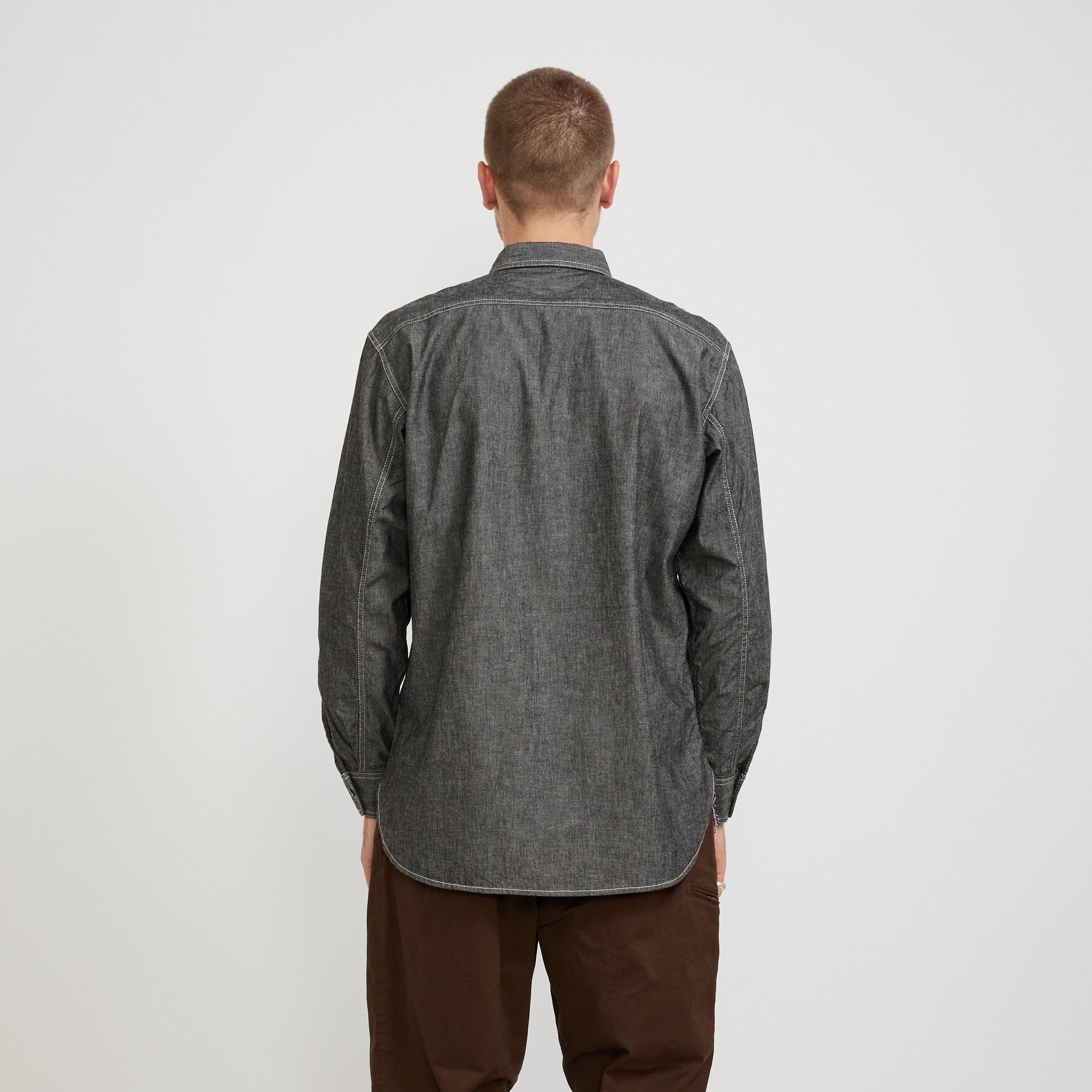 Pilgrim Surf Supply | Rucker Chambray Shirt Black | Maplestore