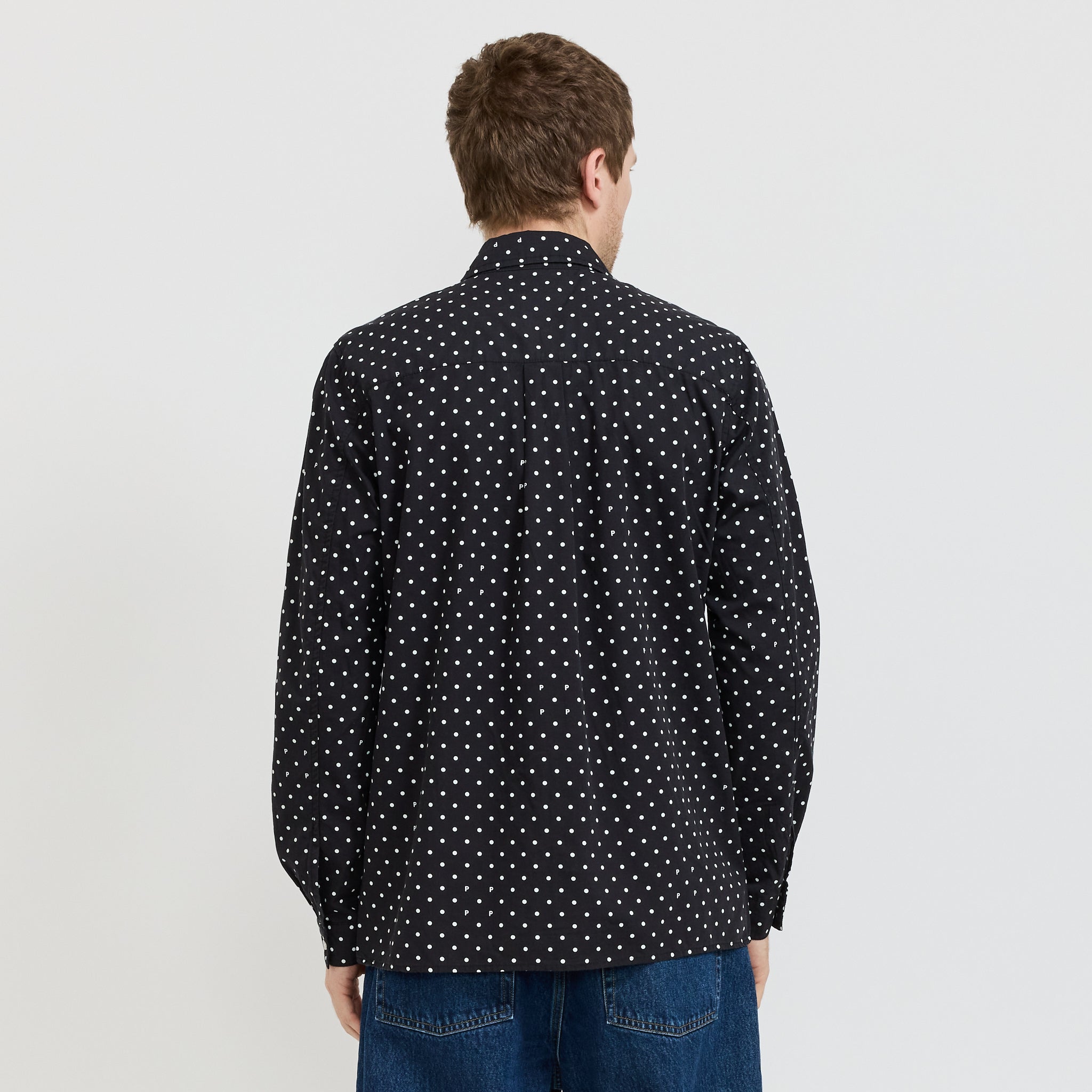 Polkadot Shirt Black/White