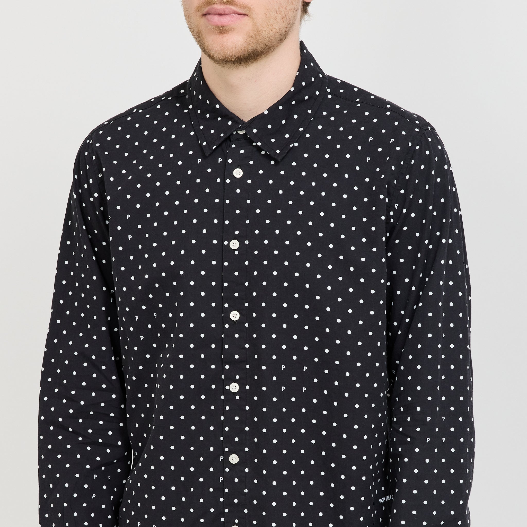 Polkadot Shirt Black/White