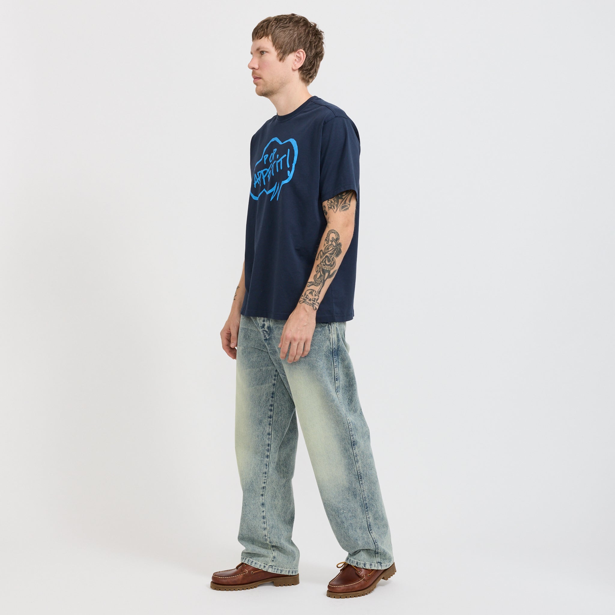 Beattie Denim Pants Rinsed Denim
