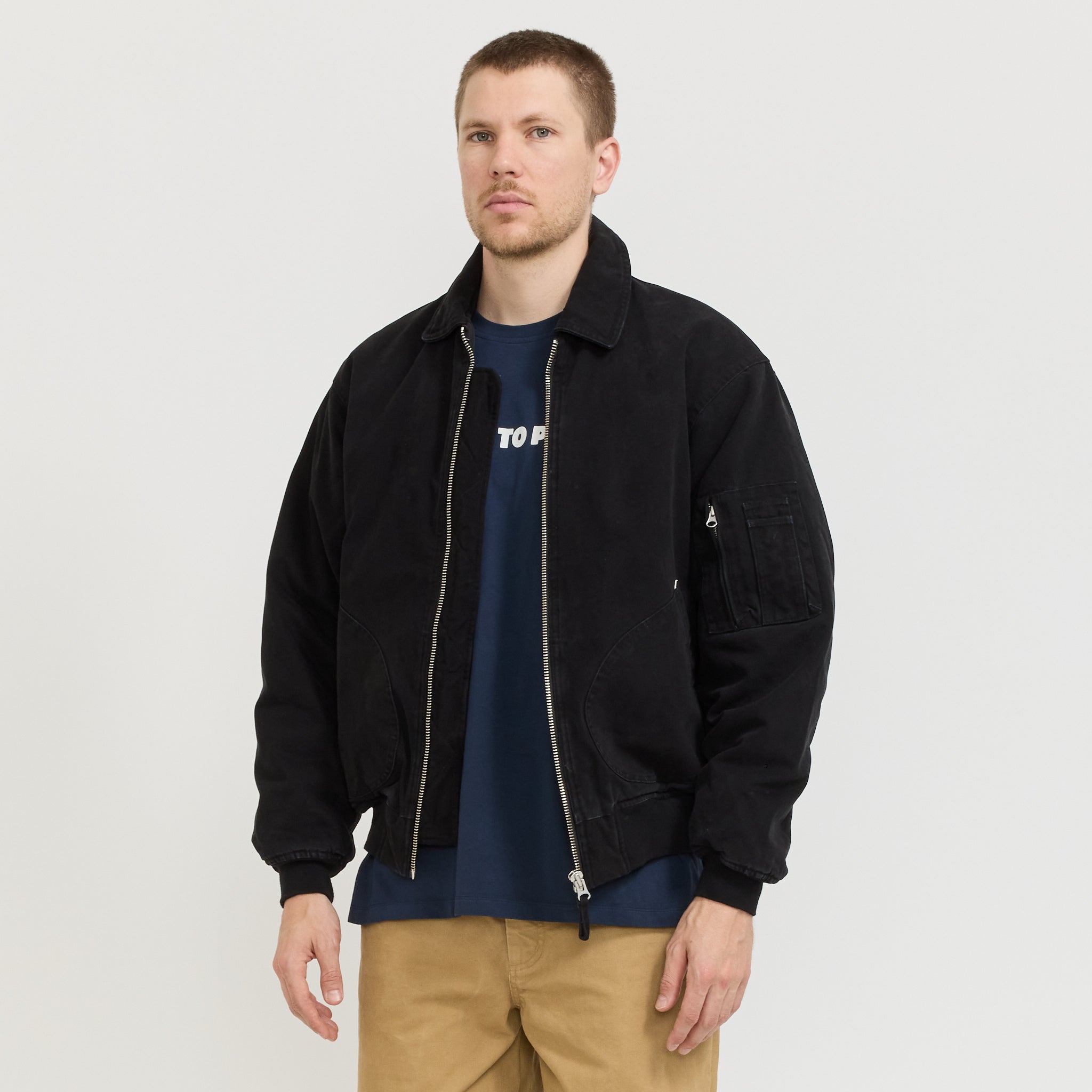 Flight Jacket Black