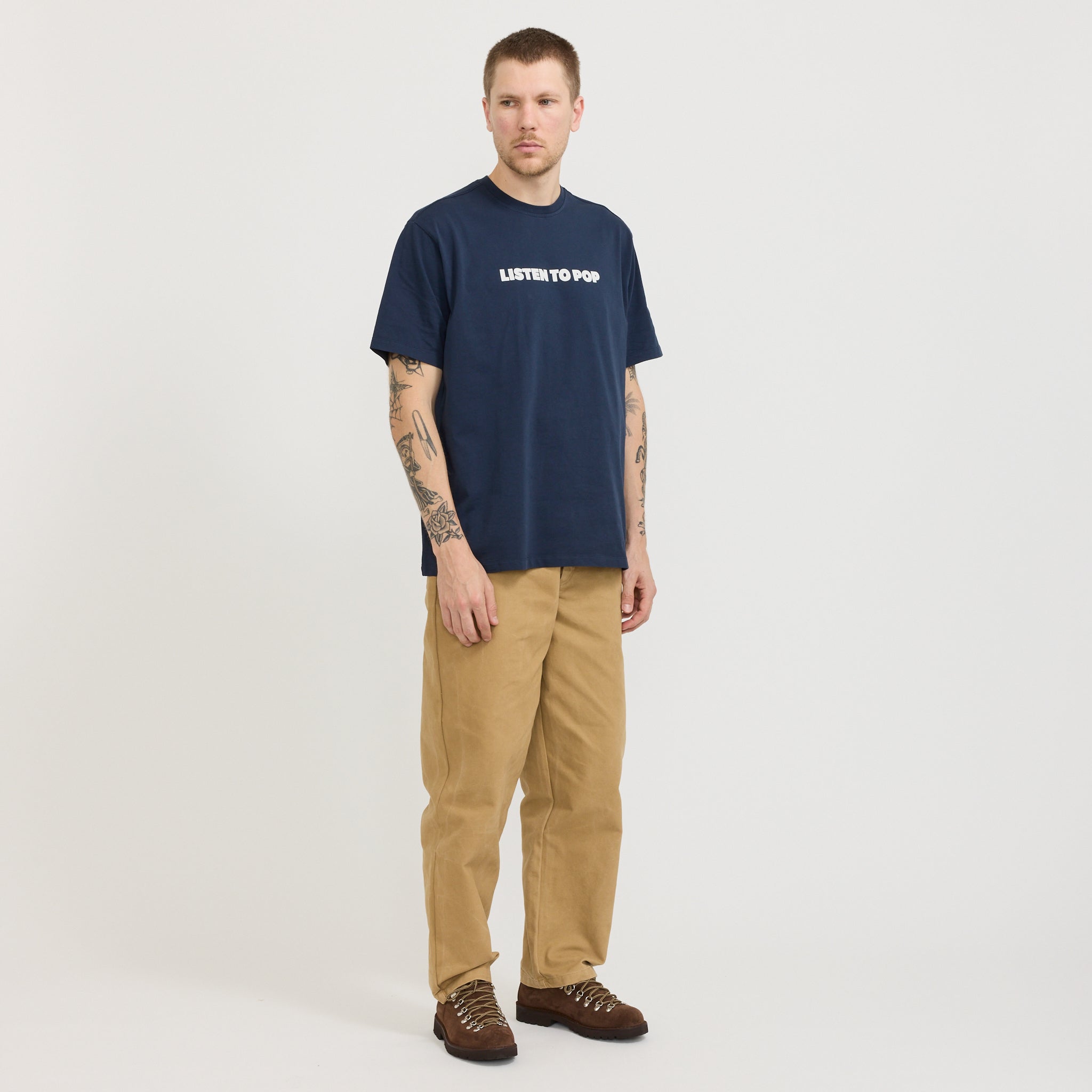 Skatemuzik T-Shirt Navy