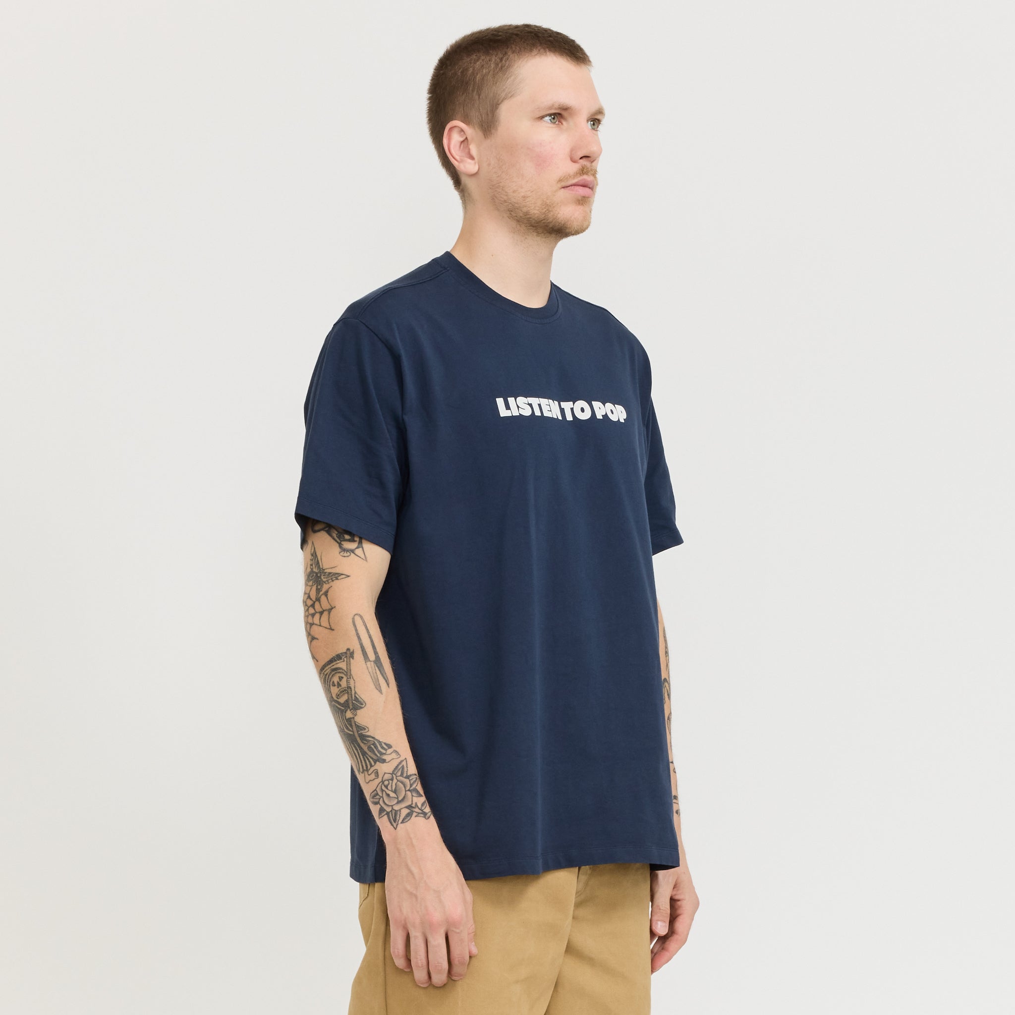 Skatemuzik T-Shirt Navy