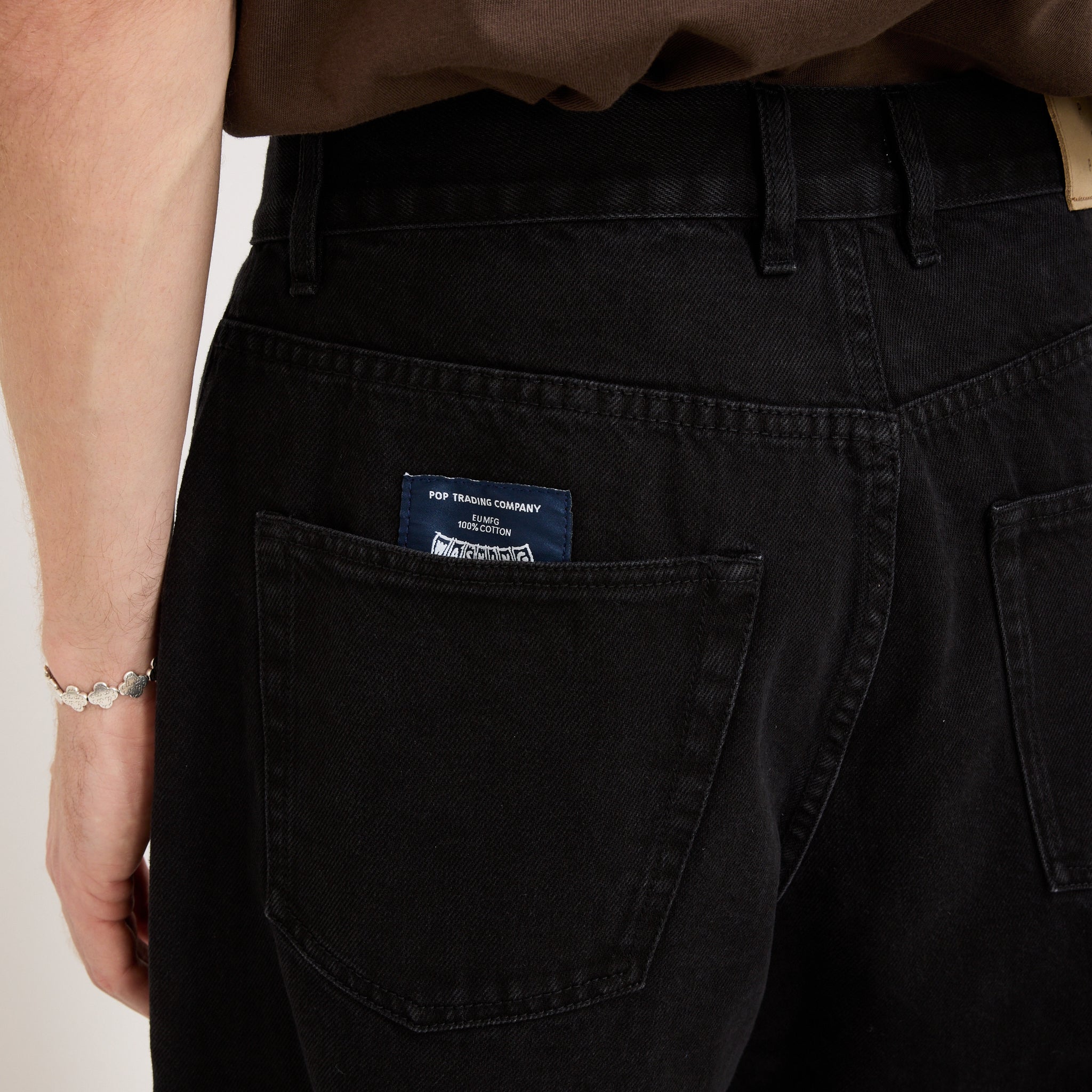 Pop Trading Company | Drs Denim Pants Black | Maplestore