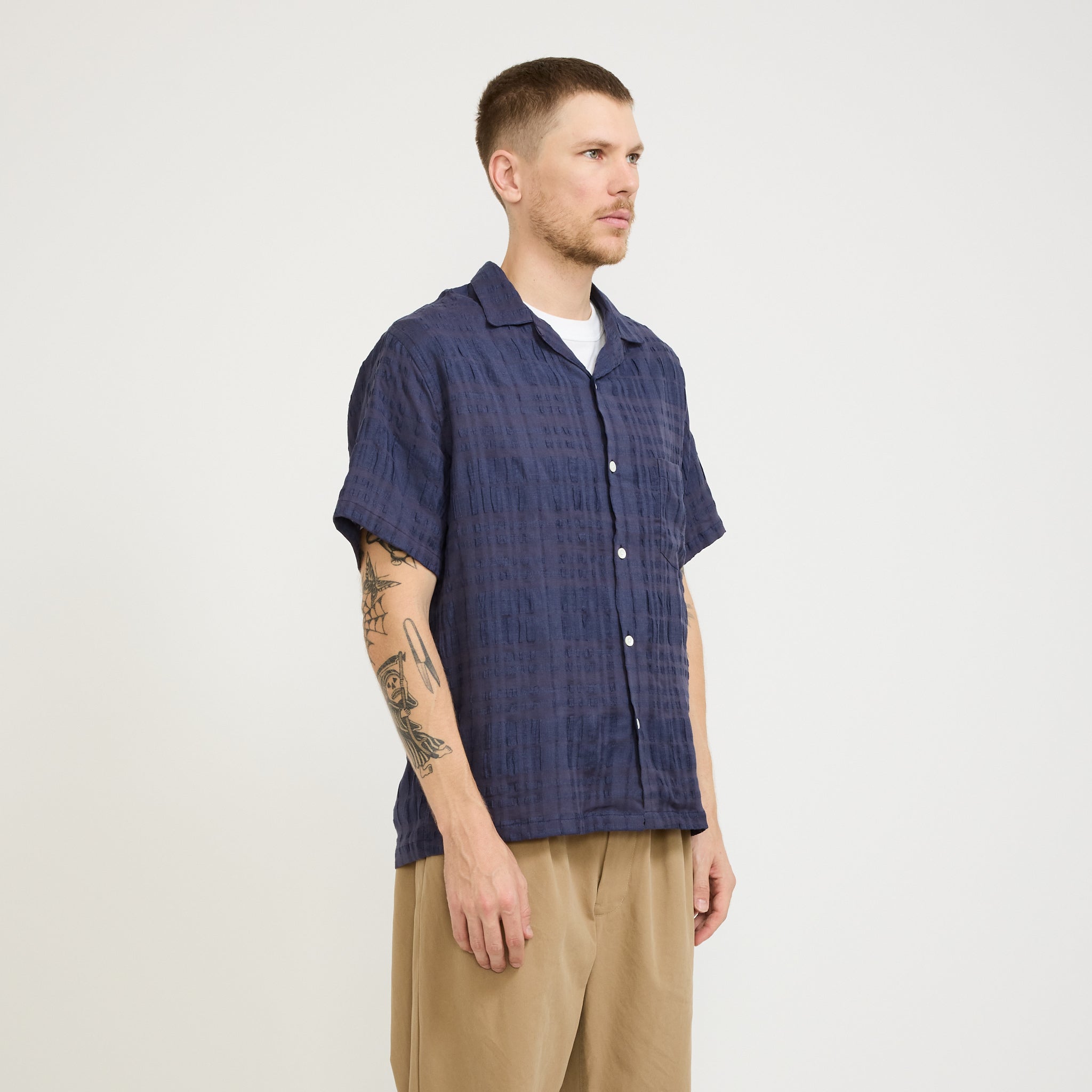 Portuguese Flannel | Crupao Shirt Ink | Maplestore