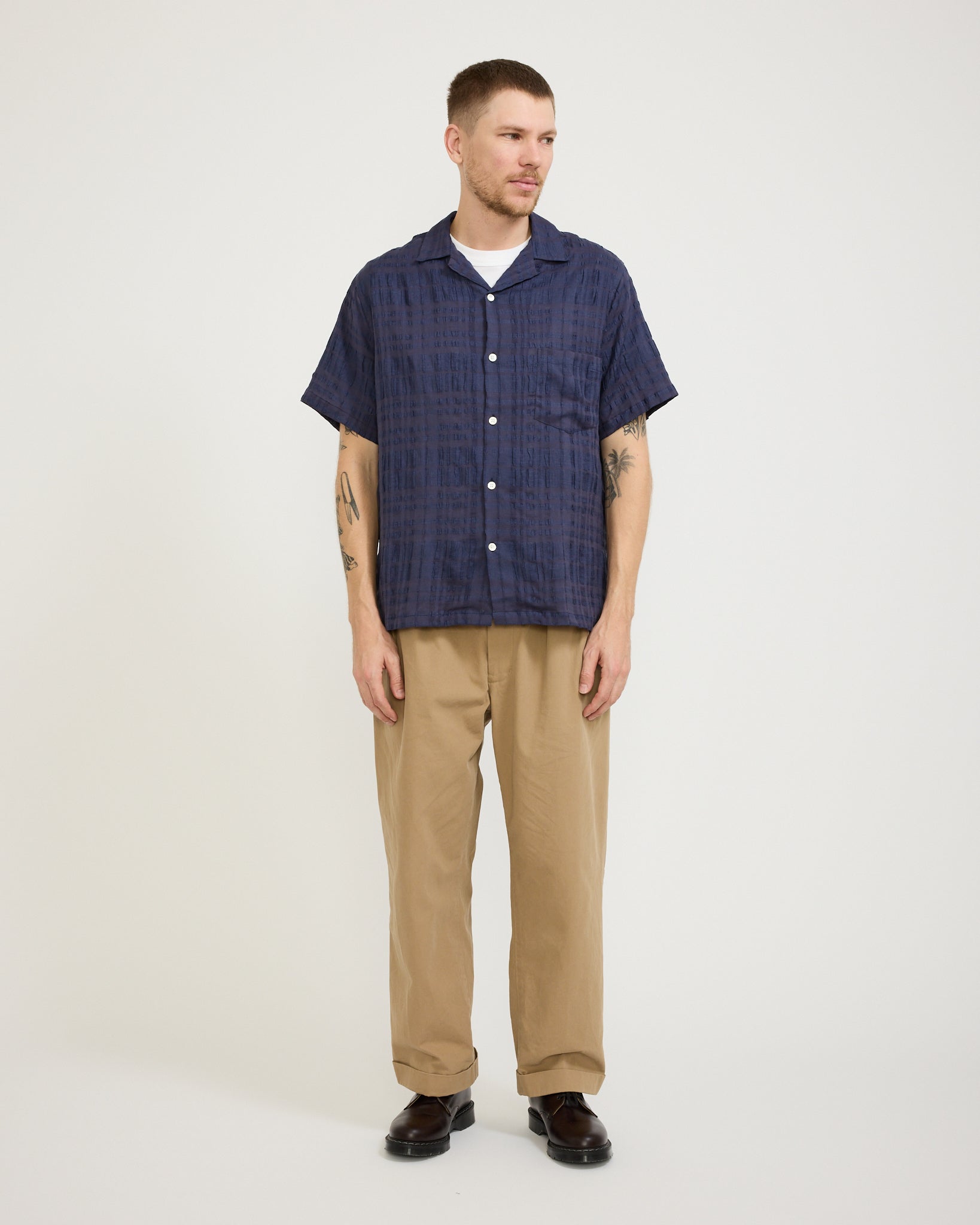 Portuguese Flannel | Crupao Shirt Ink | Maplestore