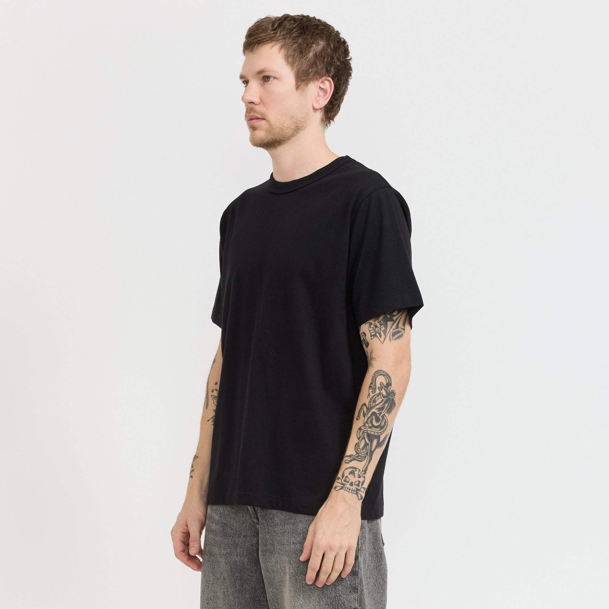 Power Goods | Archive Tee Two-Pack Black | Maplestore
