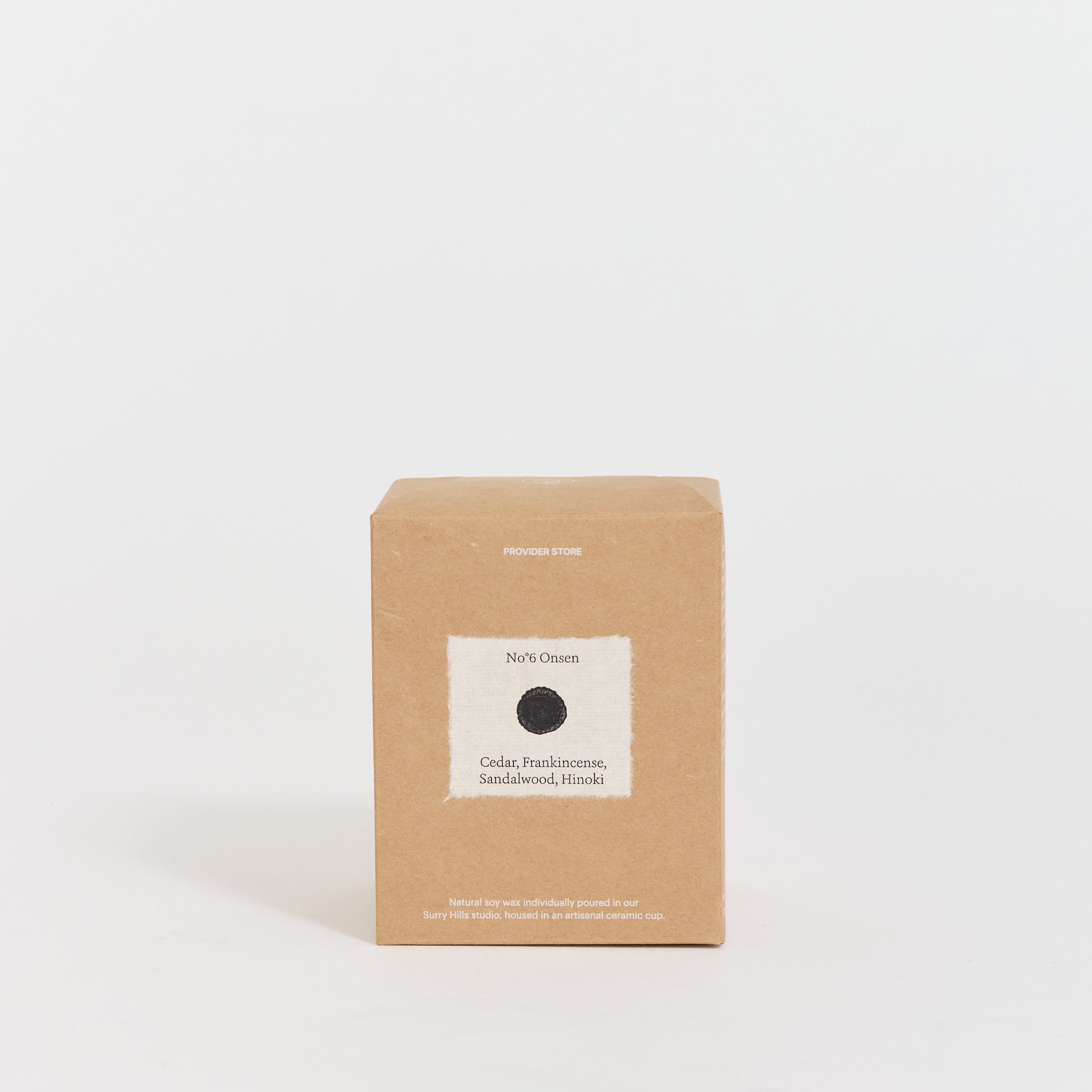 Inaba Pinch Candle Indigo / Cream