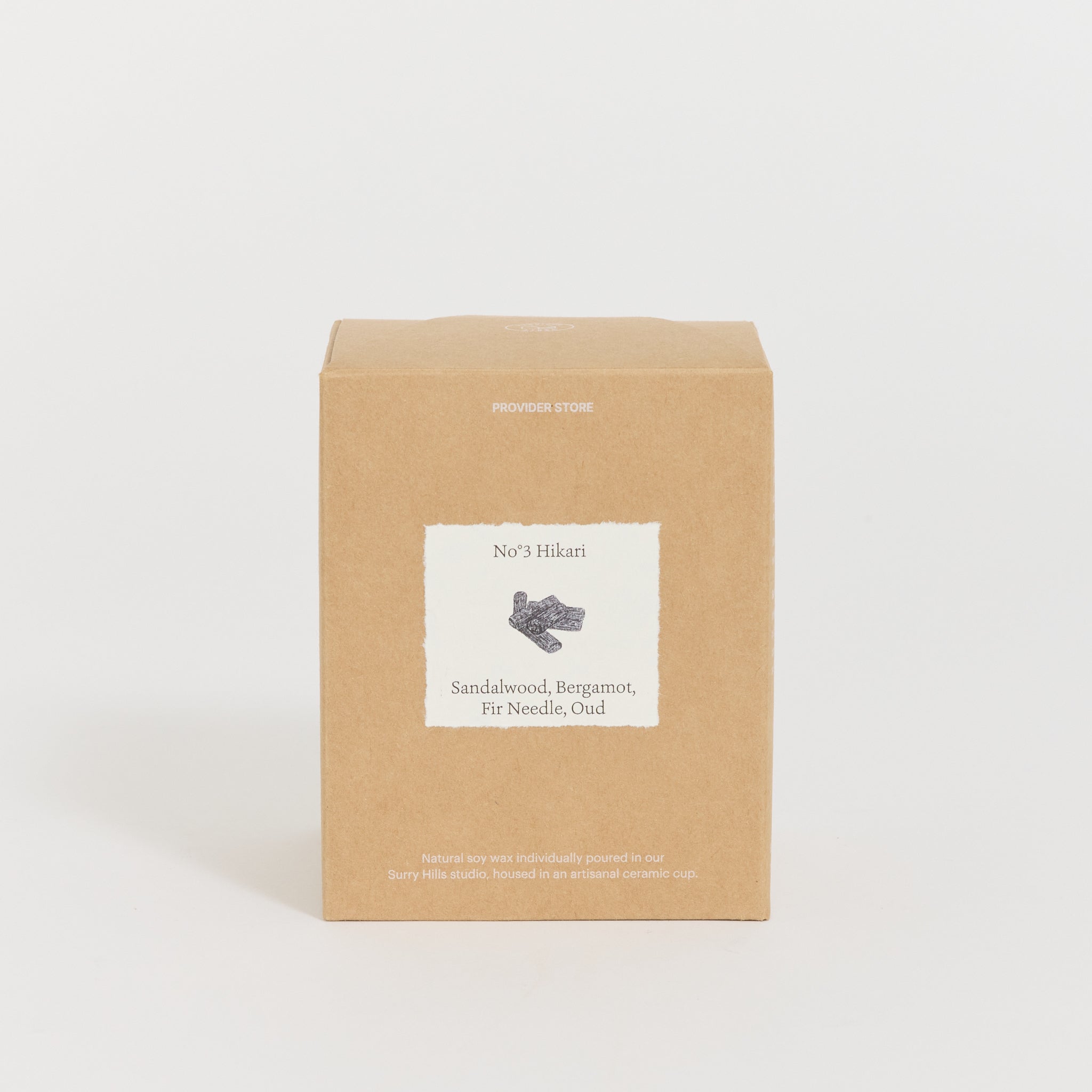 Ishi Candle Yellow/Brown