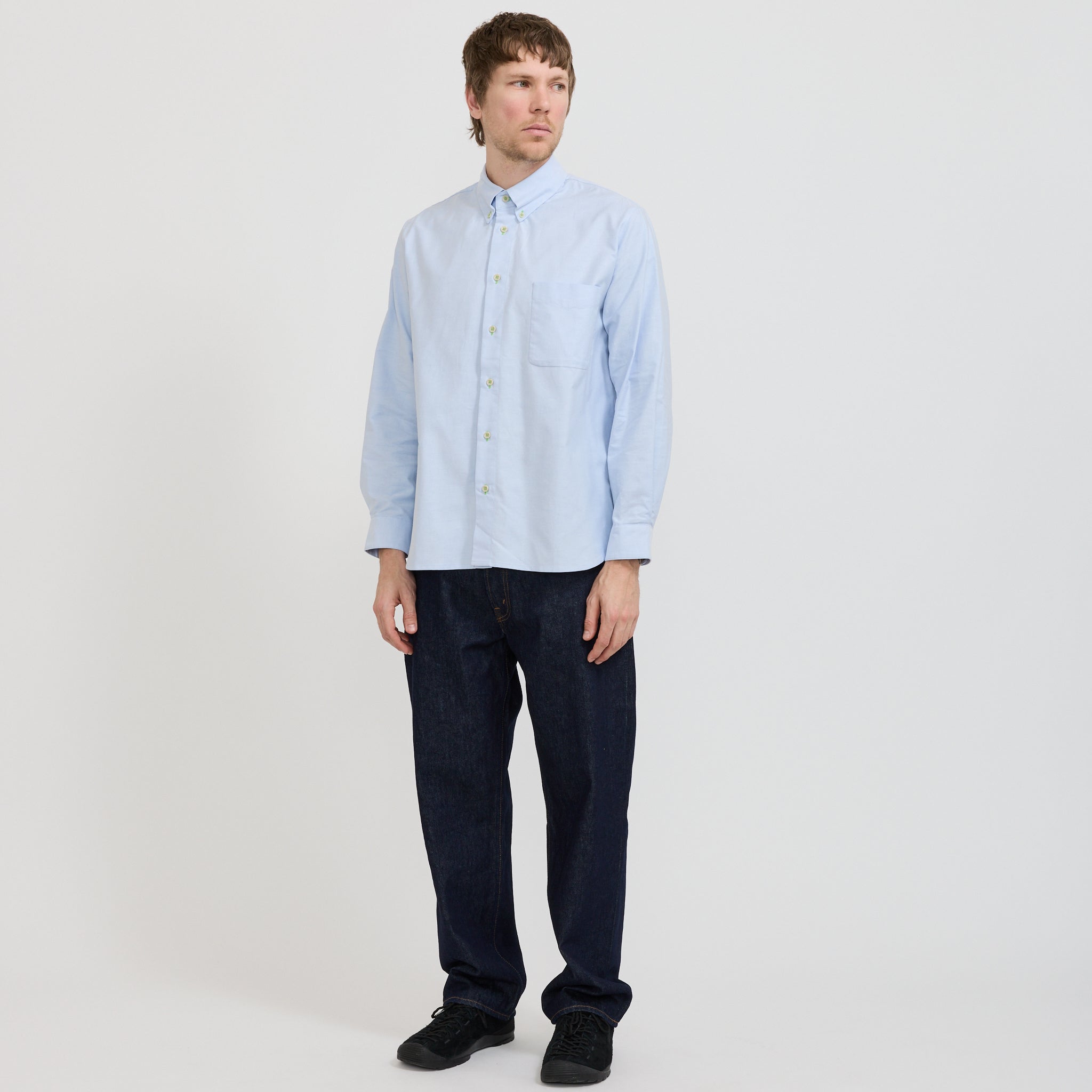 L/S Button-Down Oxford Shirt
