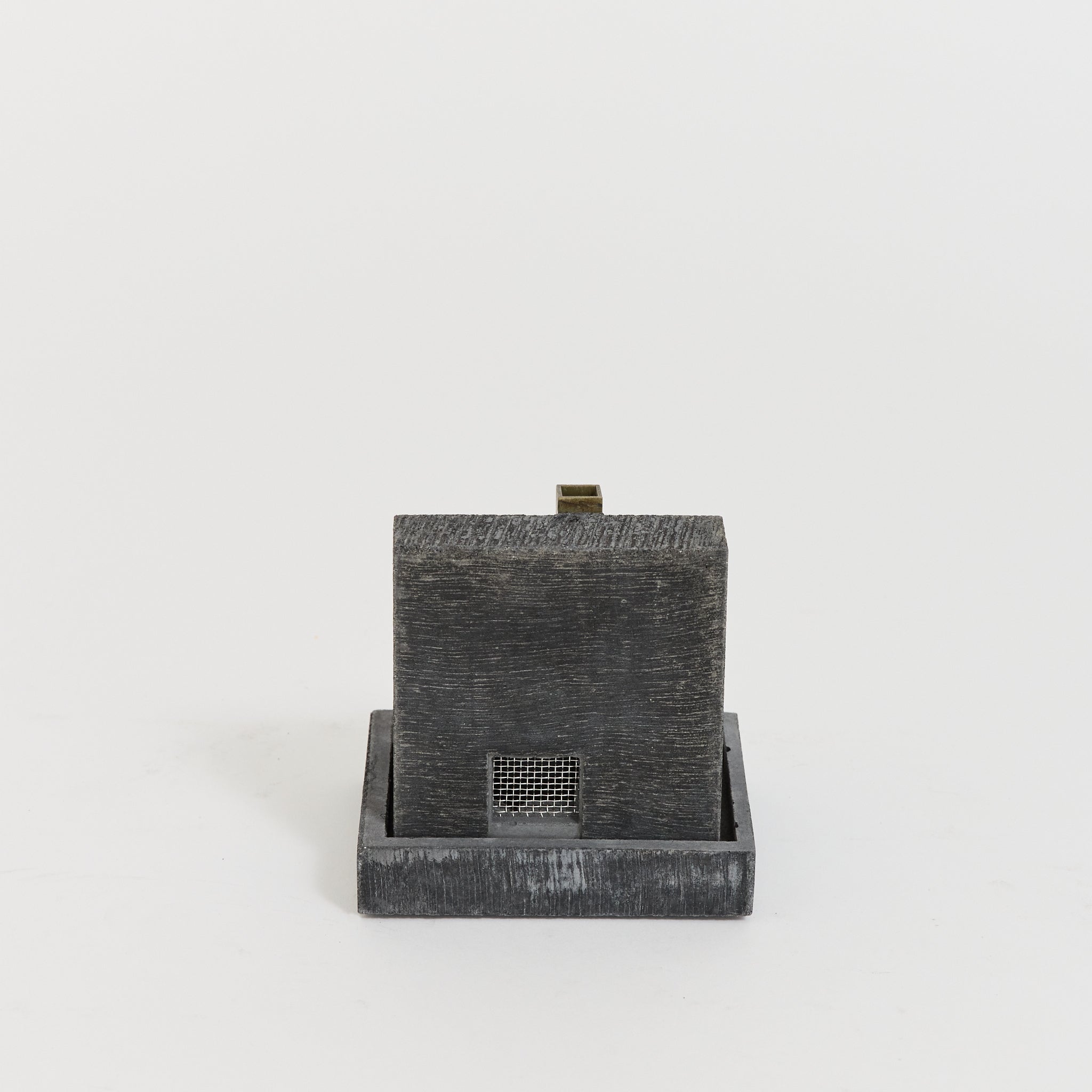 Pull Push Japan | Cottage Incense Pot Black | Maplestore