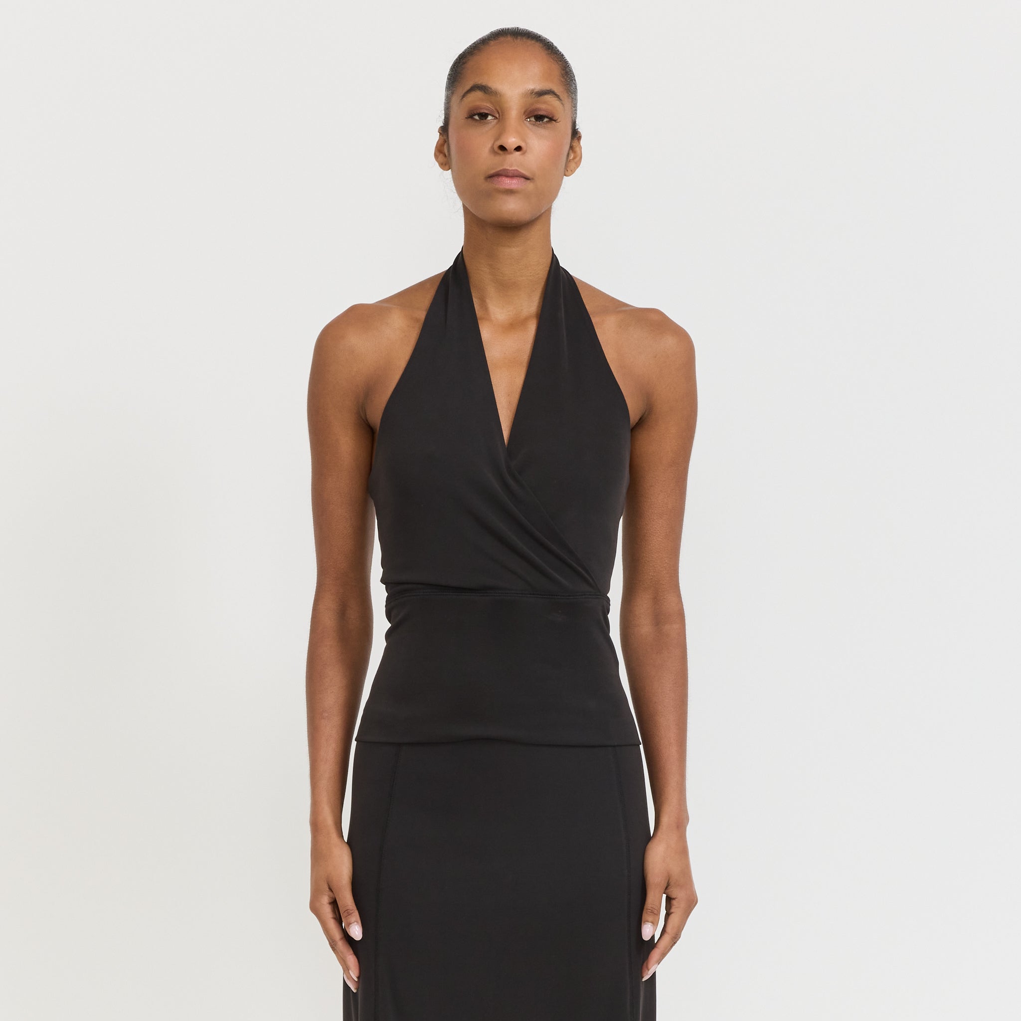 Resonance Halterneck Black
