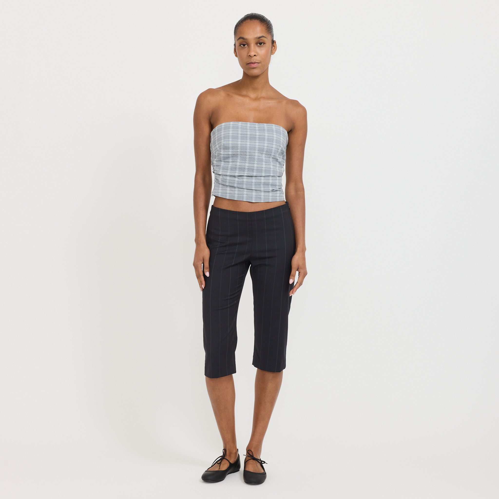 Subject Bustier Petrol Check