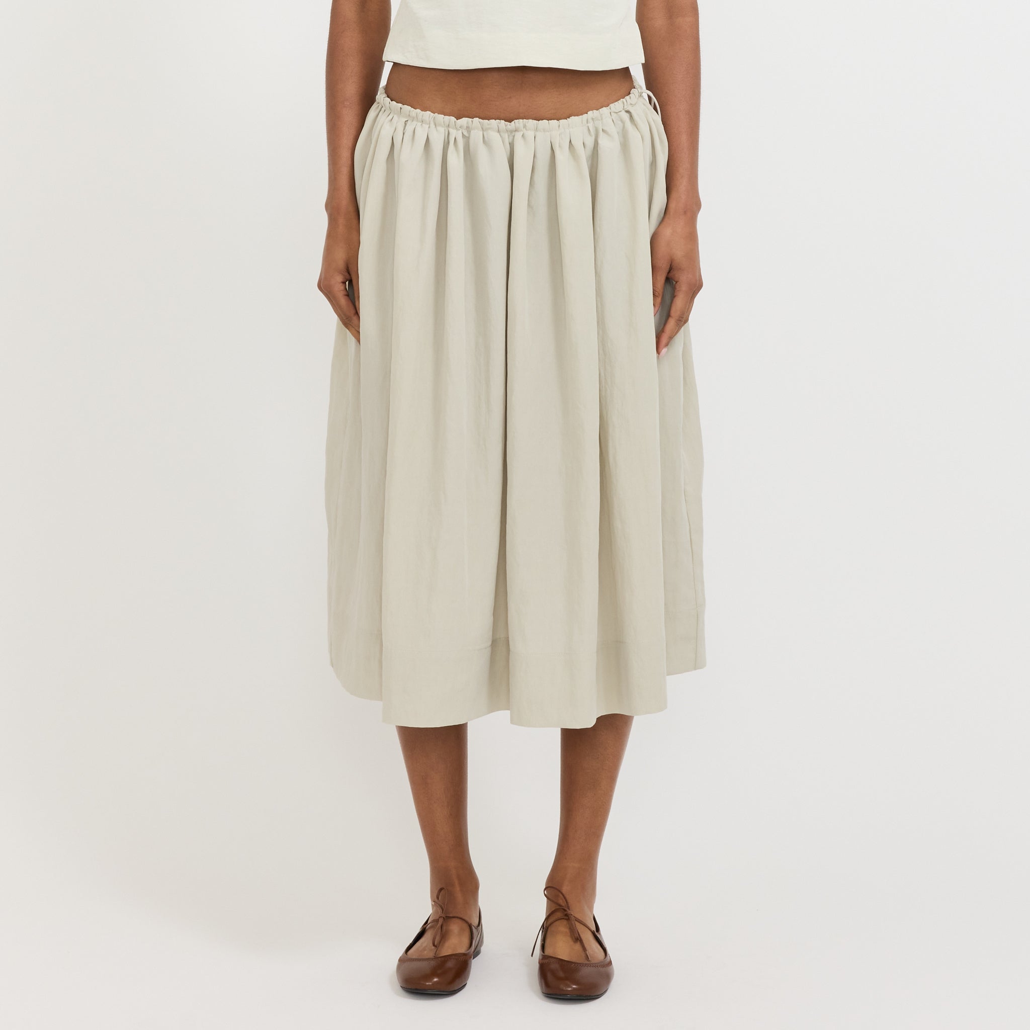 Tether Skirt Pearl