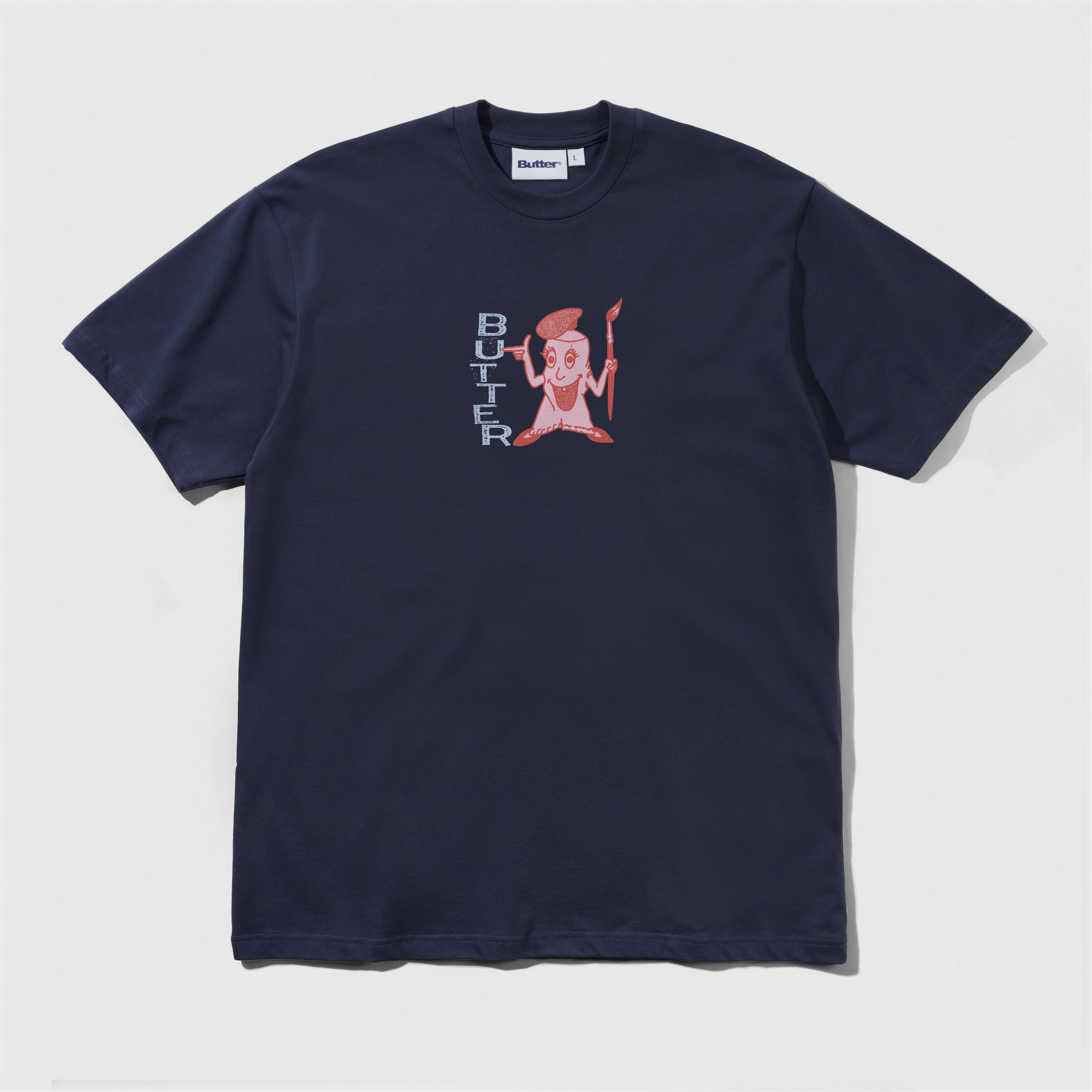 Paint Tee Navy
