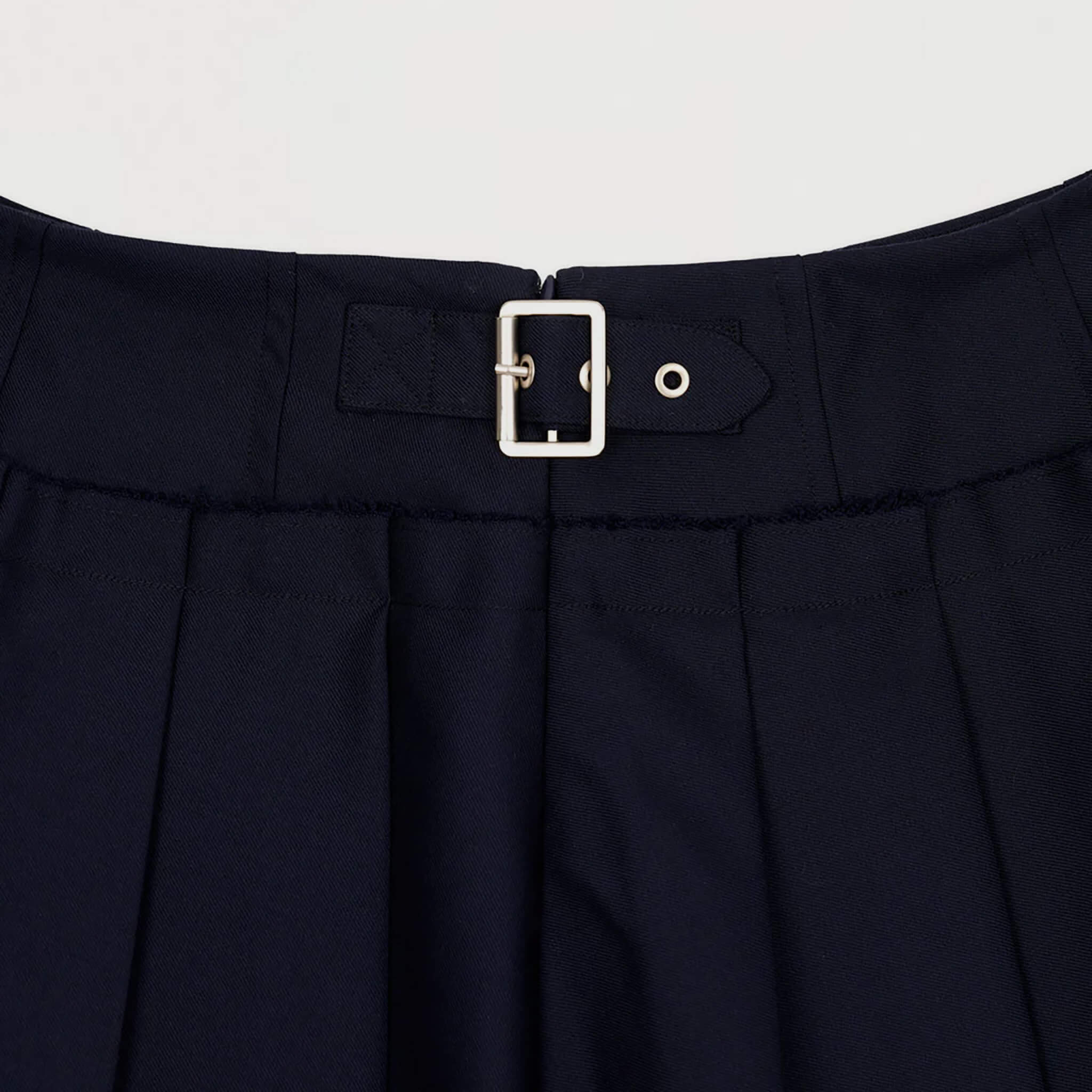 Brain Dead | Pleated Skirt Midnight Blue | Maplestore