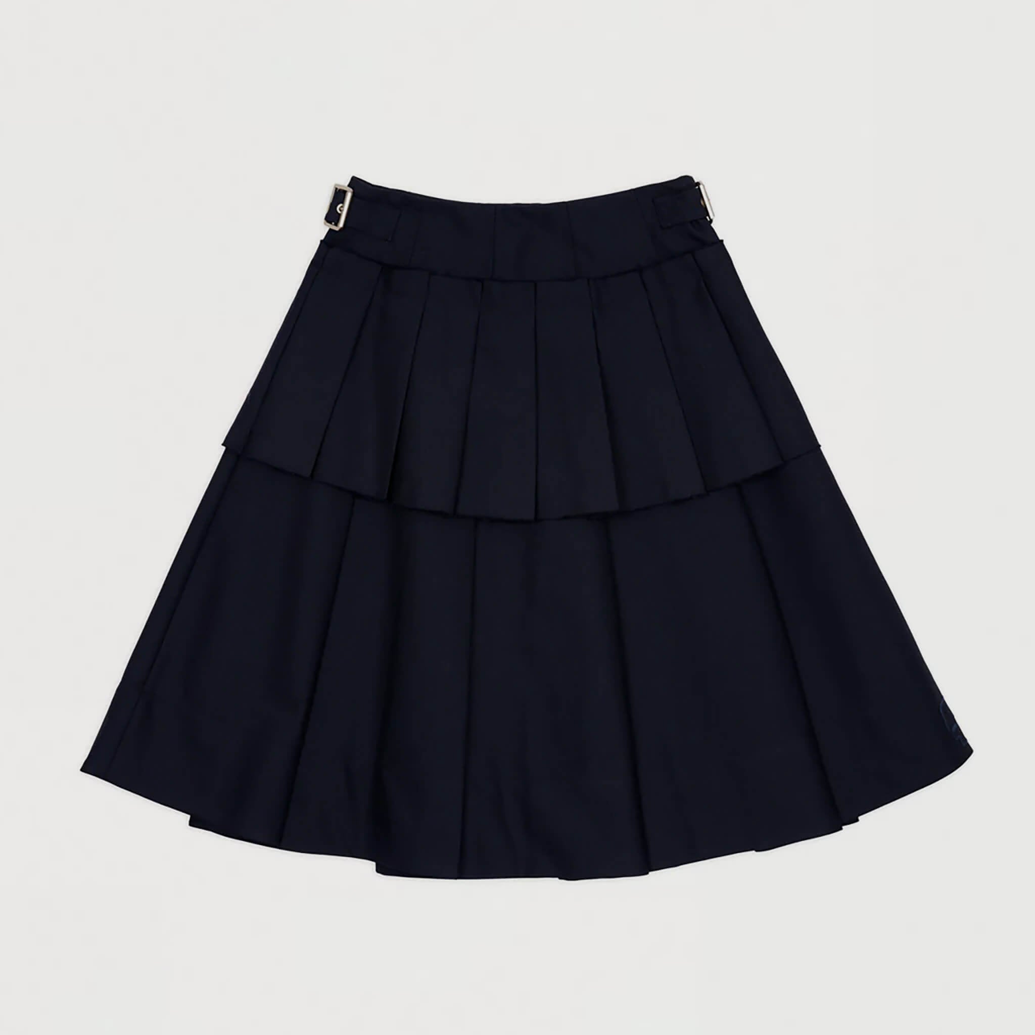 Brain Dead | Pleated Skirt Midnight Blue | Maplestore