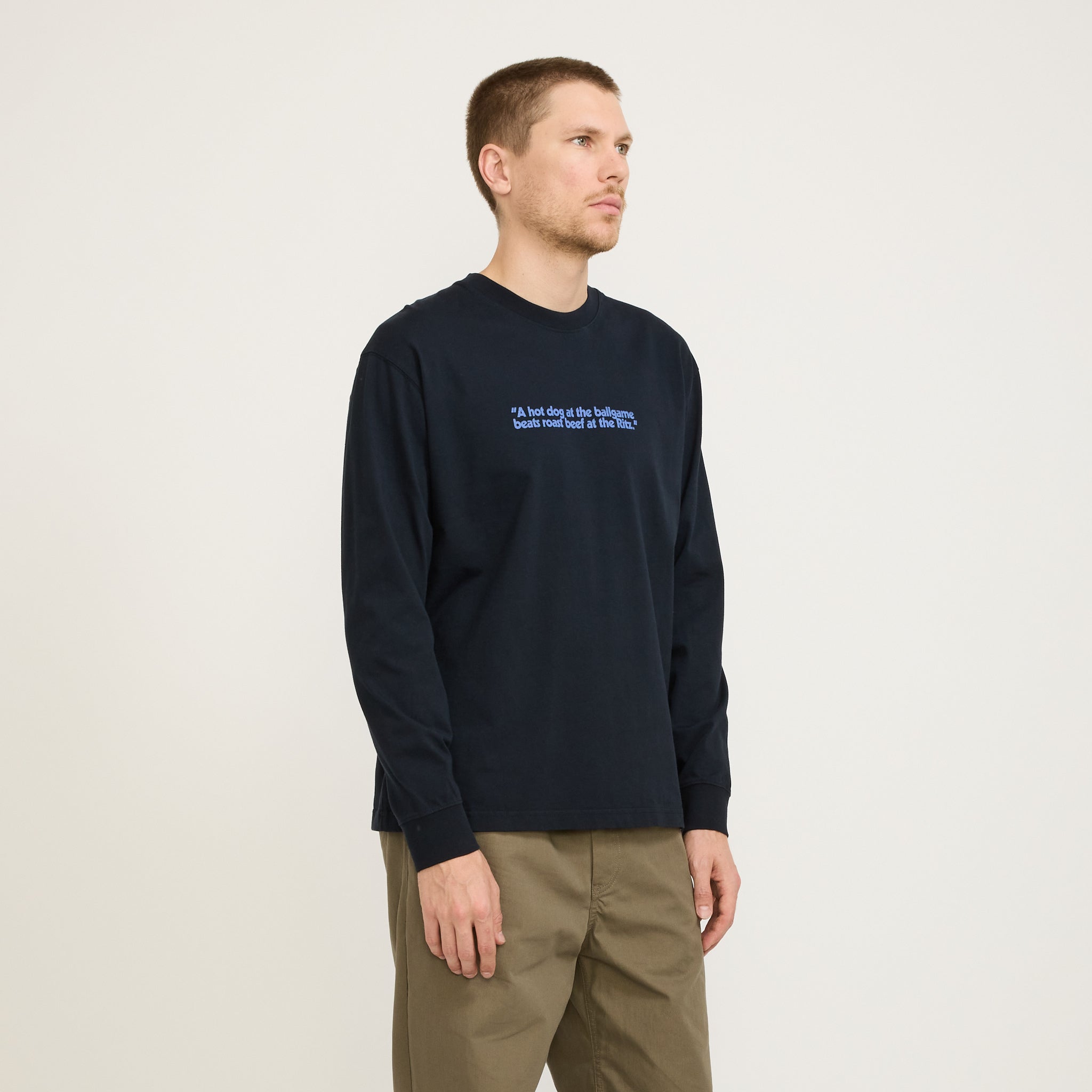 Reception | LS Tee Ritz Dark Navy | Maplestore