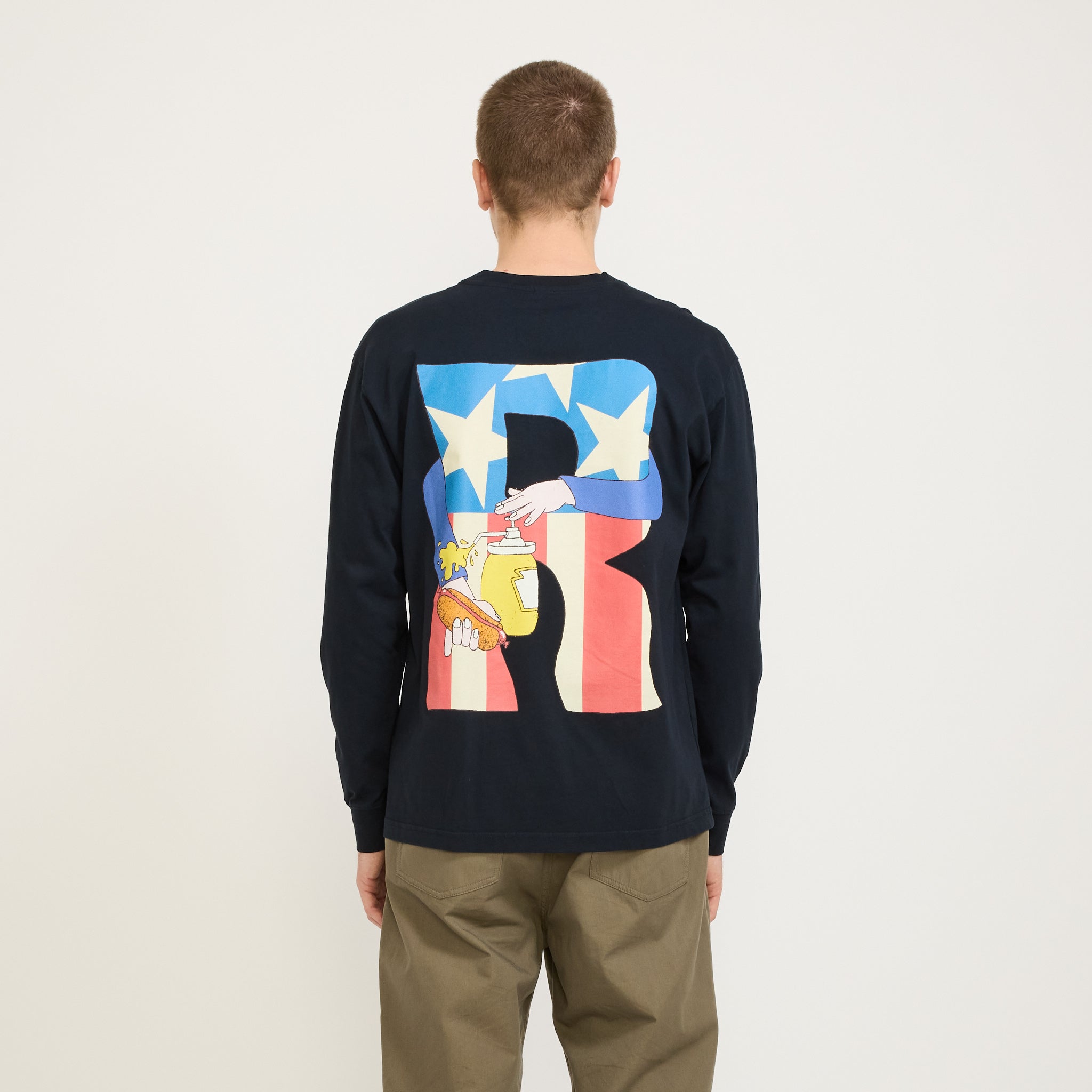 Reception | LS Tee Ritz Dark Navy | Maplestore
