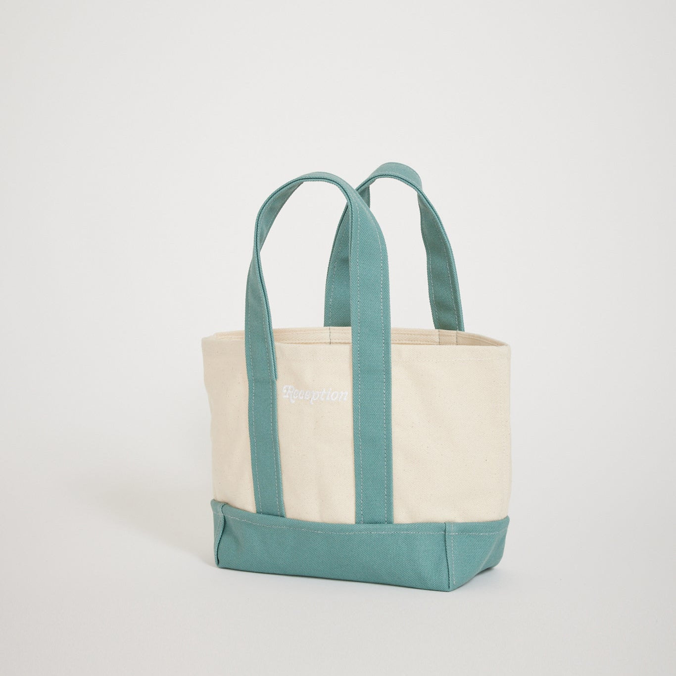 Reception | Mini Shopper Bag Dusty Sand/Dusty Green | Maplestore