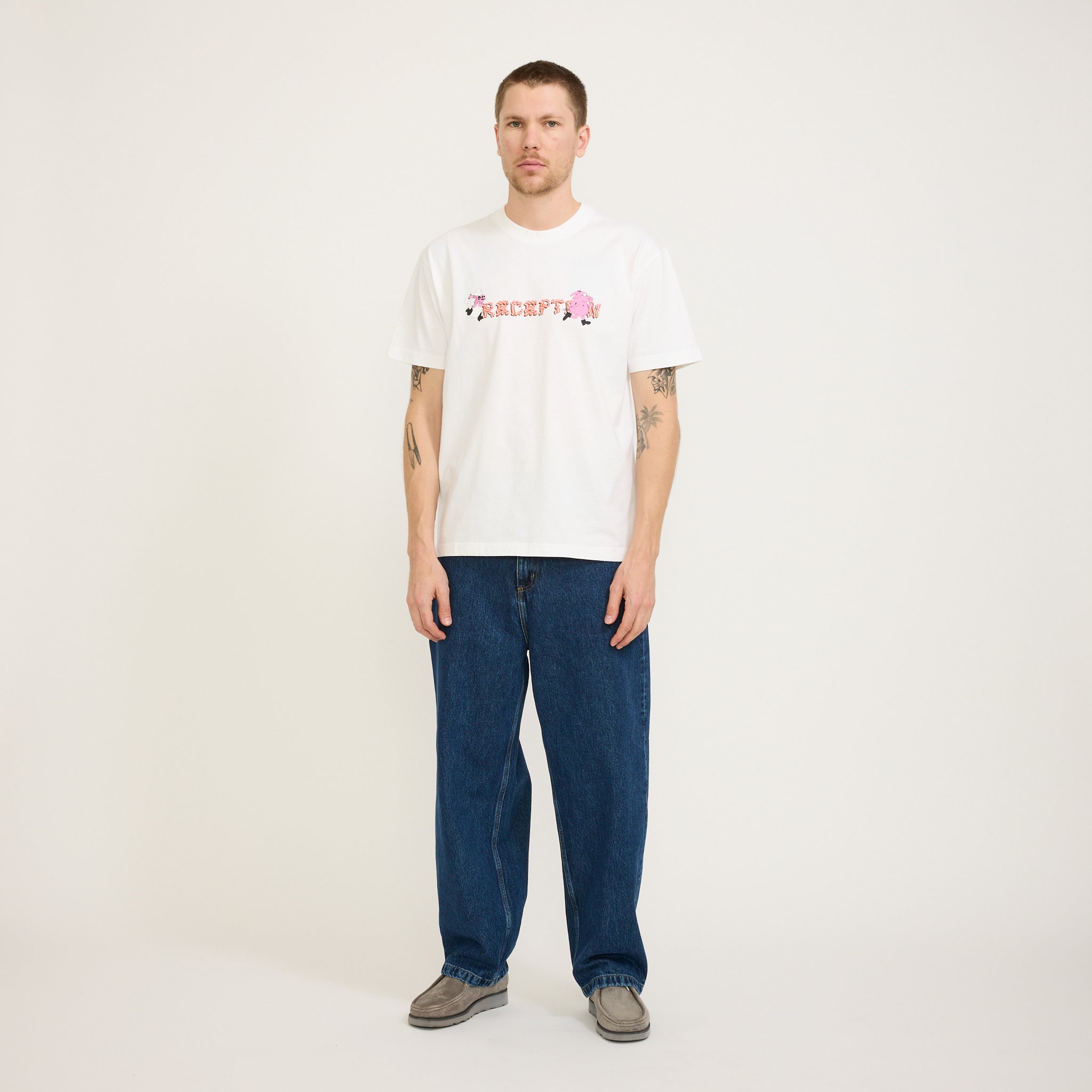 Reception | SS Tee Bacon White | Maplestore