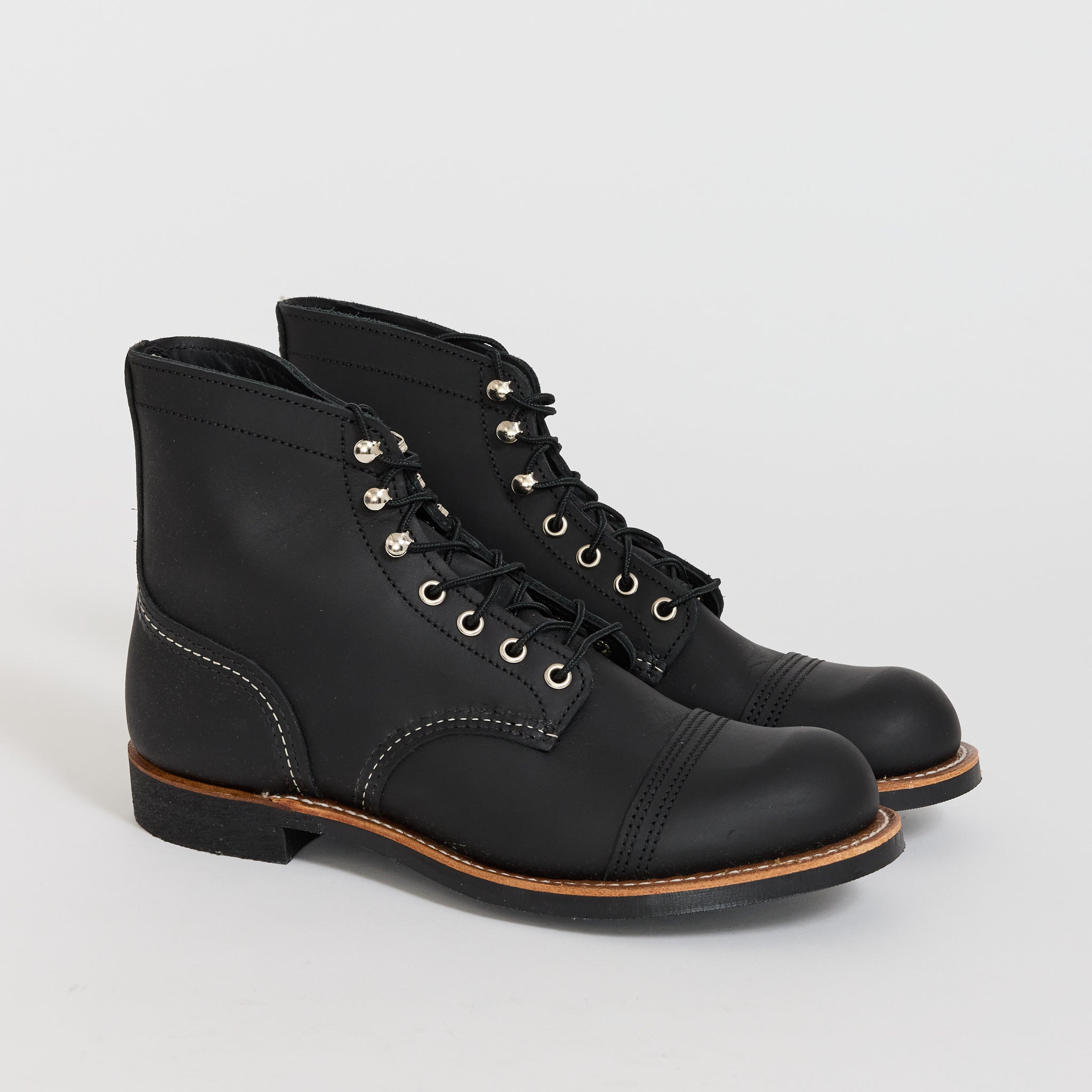 Iron Ranger Black Harness Leather