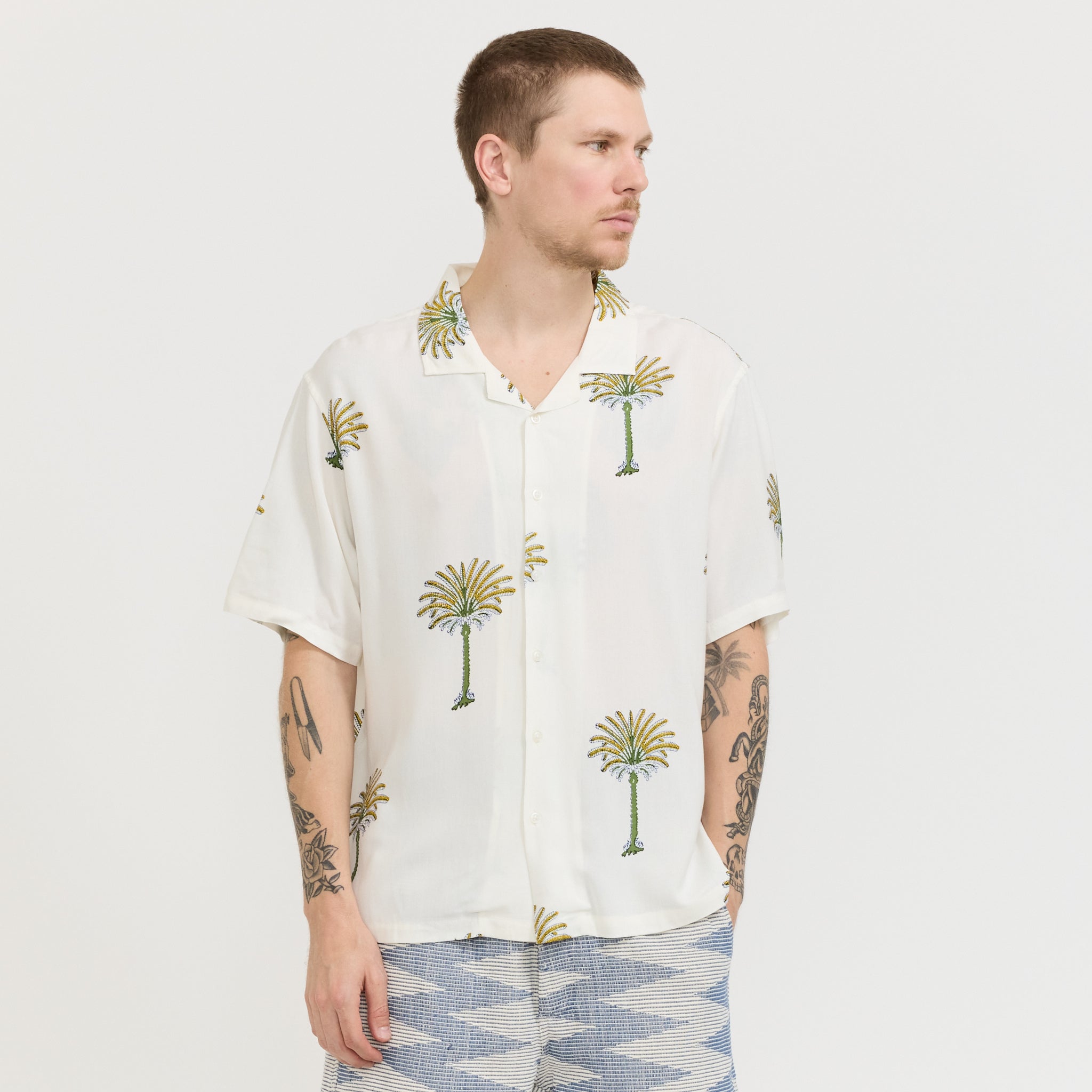Camp Collar Shirt Palm