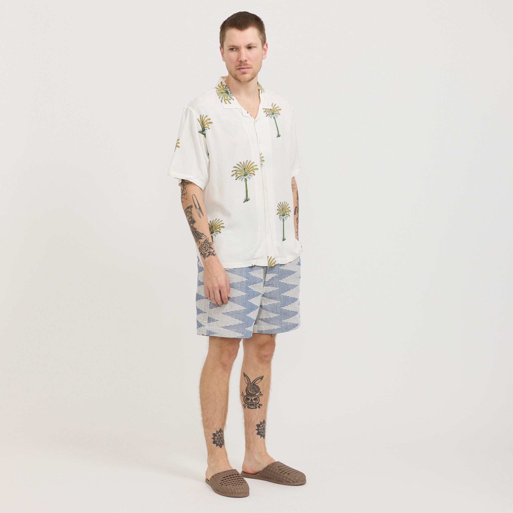 Camp Collar Shirt Palm