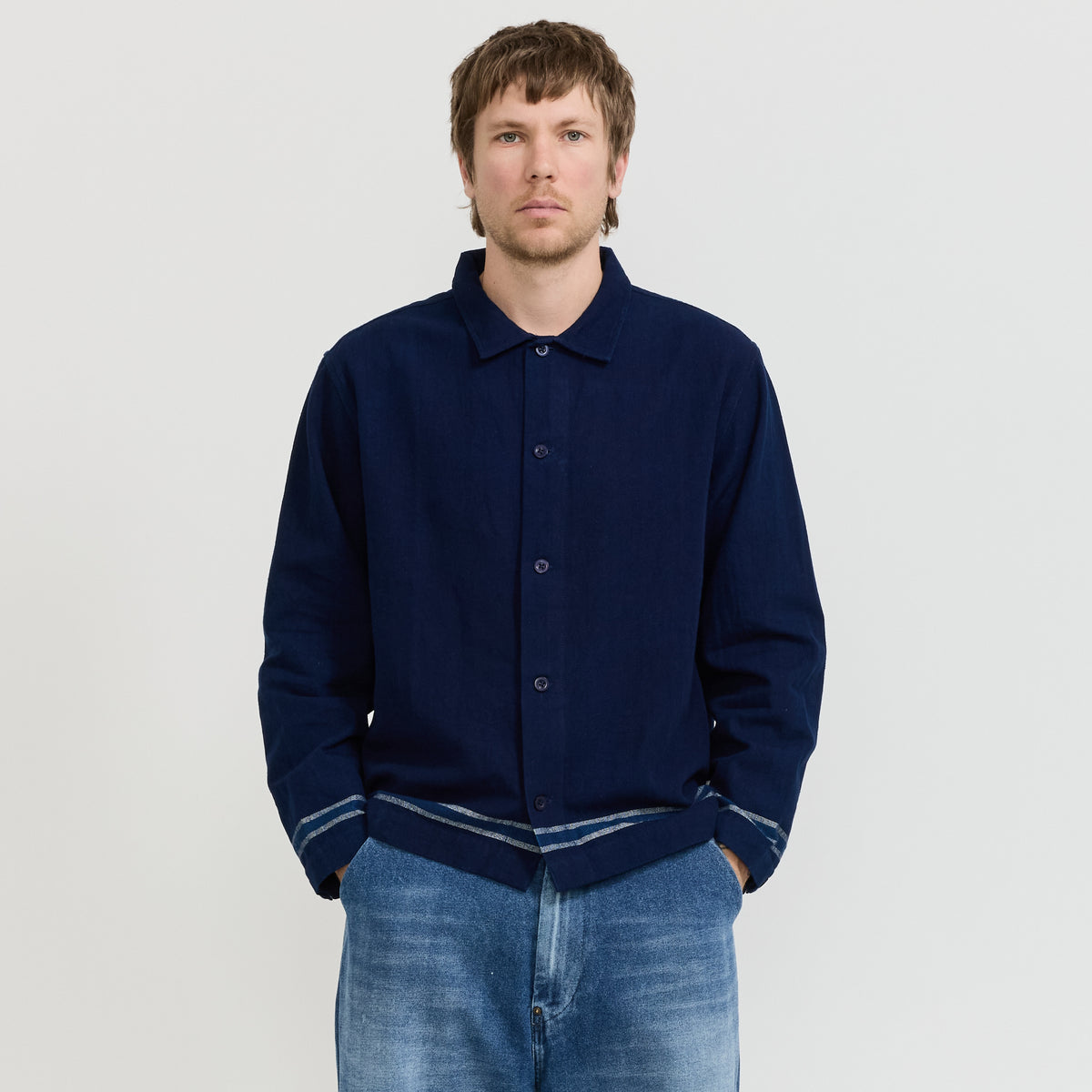 Overshirt Dark Blue