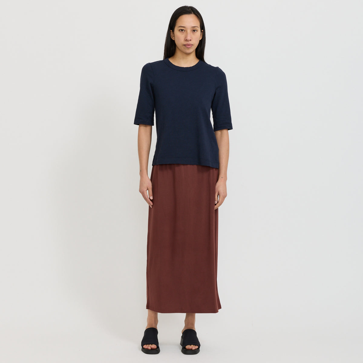 Mendieta Skirt Maroon