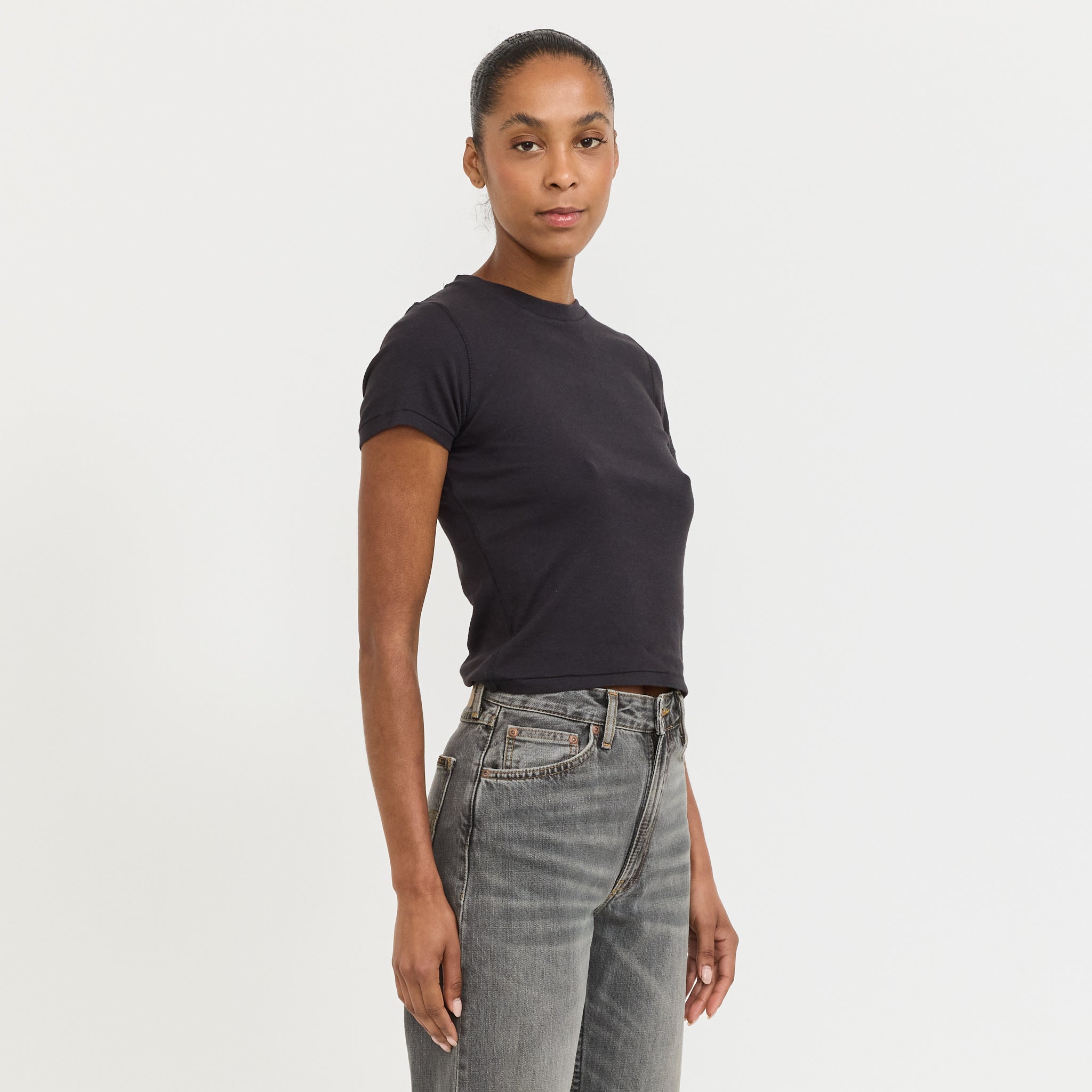 Classic Tee Washed Black