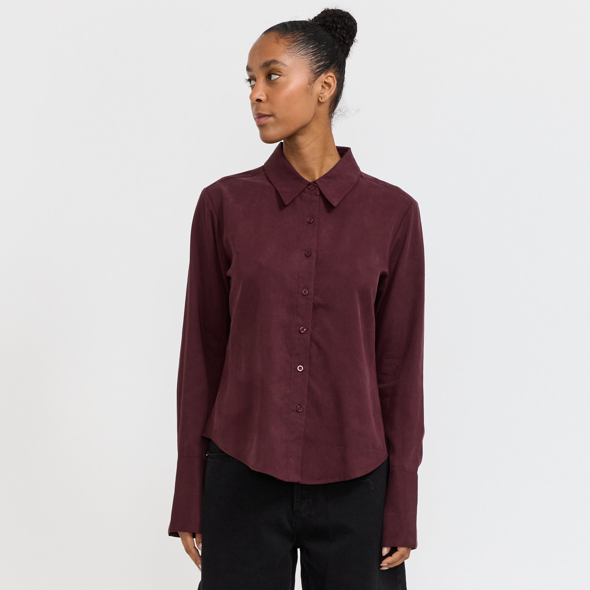 Muse Shirt Dark Cherry