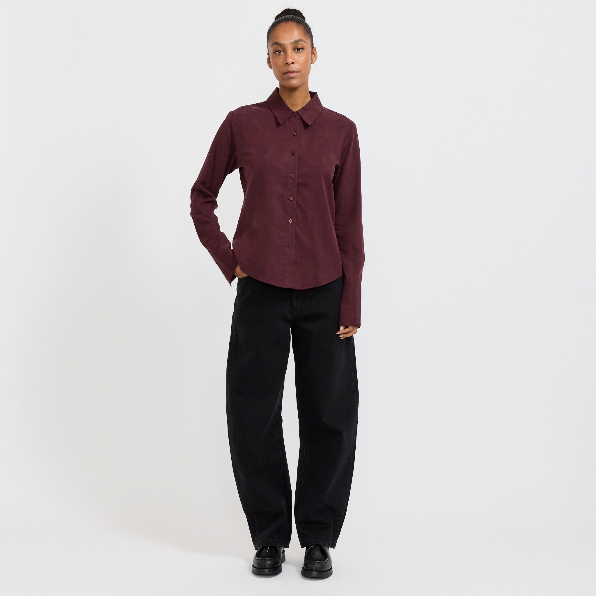 Muse Shirt Dark Cherry