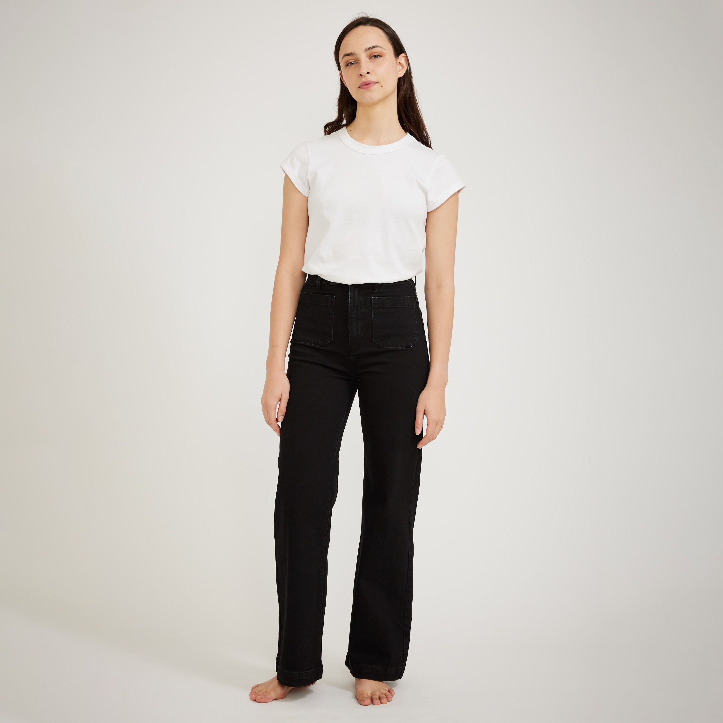 Sailor Jean Comfort Jet Black Long