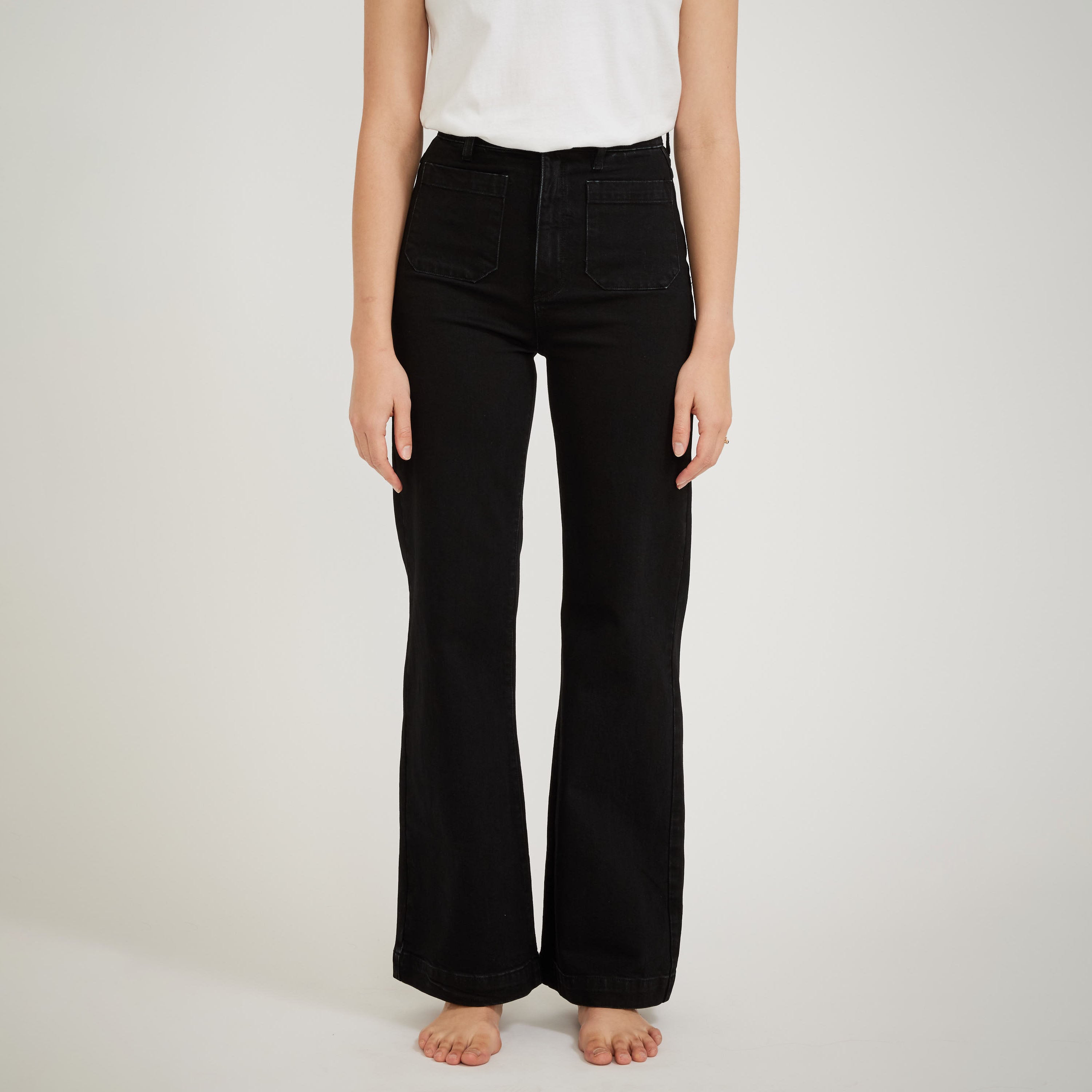 Sailor Jean Comfort Jet Black Long