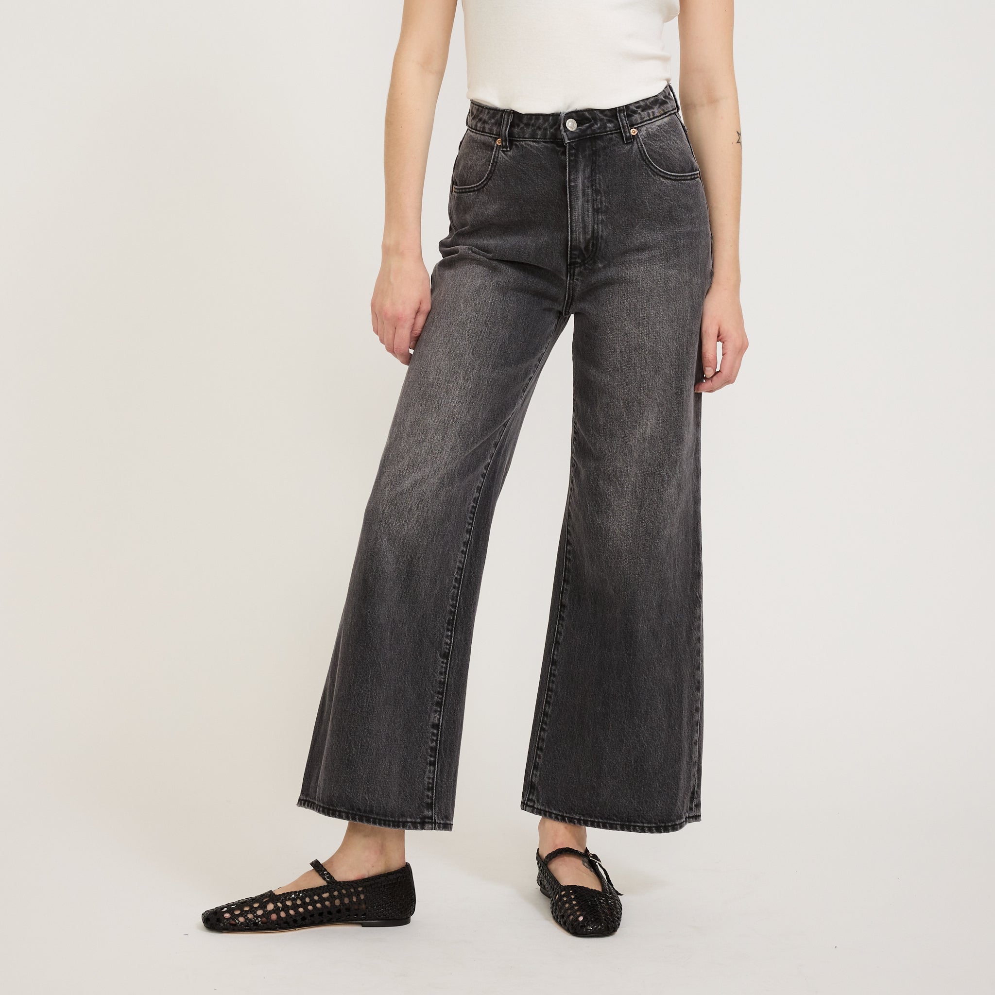 Rollas | Sailor Scoop Worn Black | Maplestore
