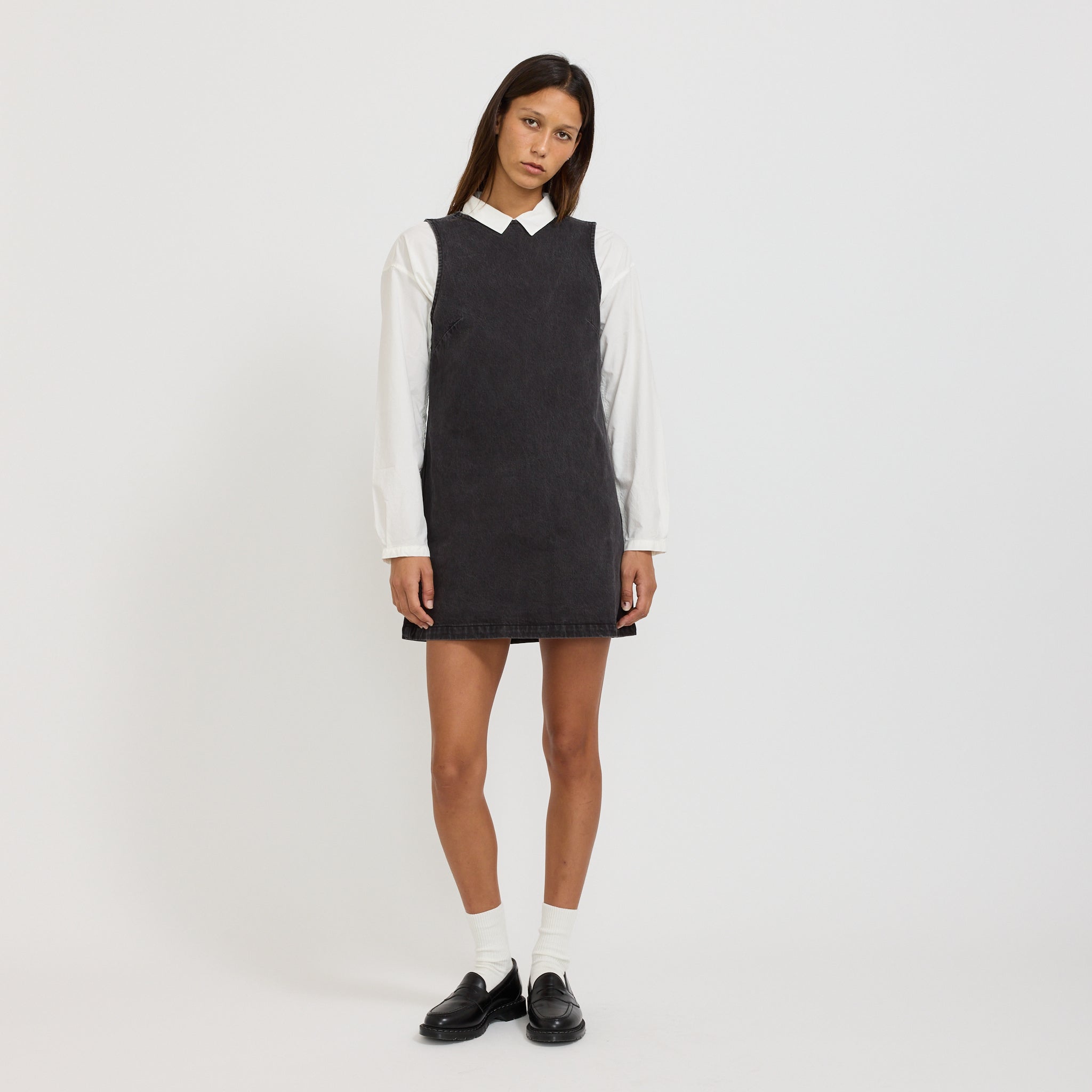 Shift Dress Stone Black