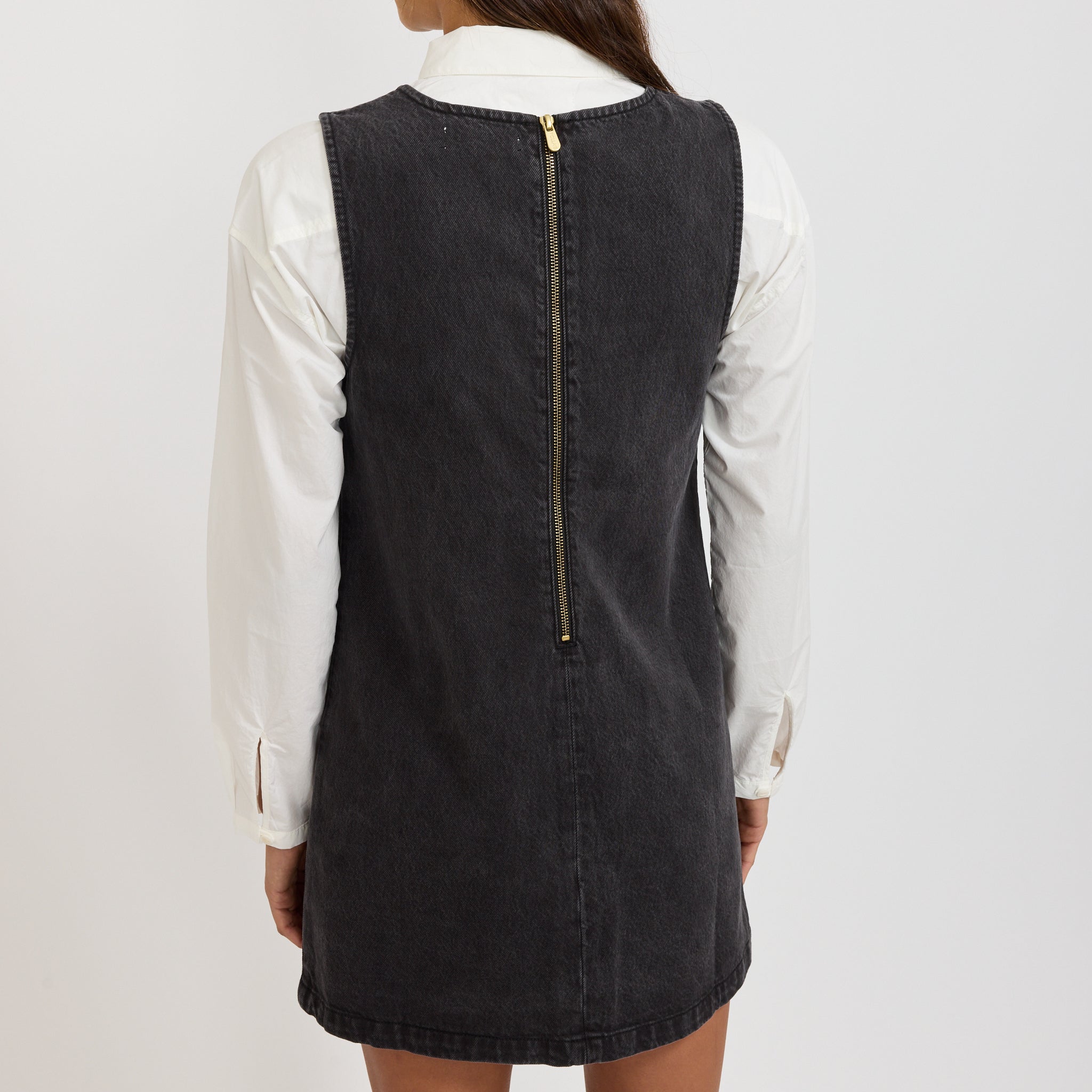 Shift Dress Stone Black