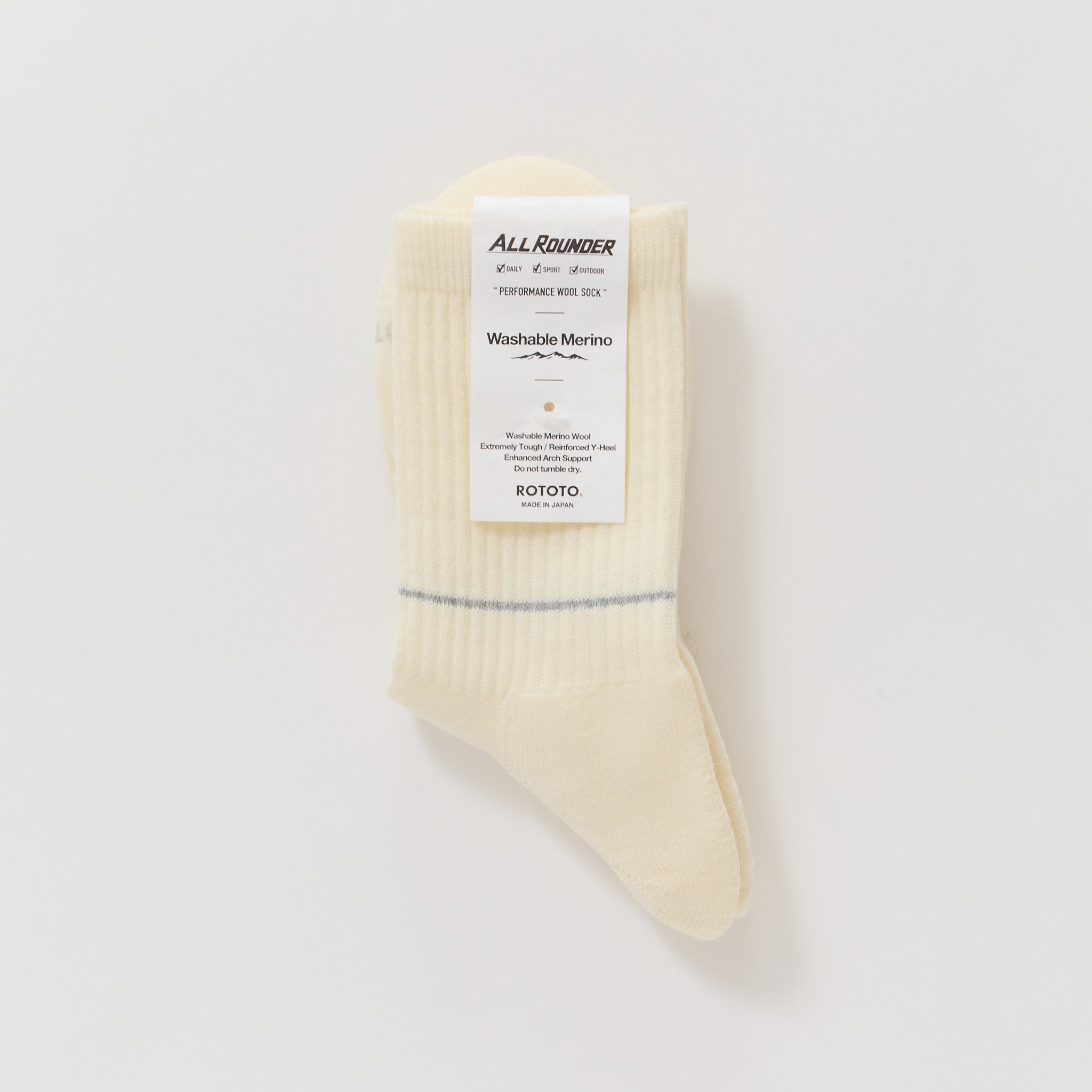 Allrounder Merino Crew Off White