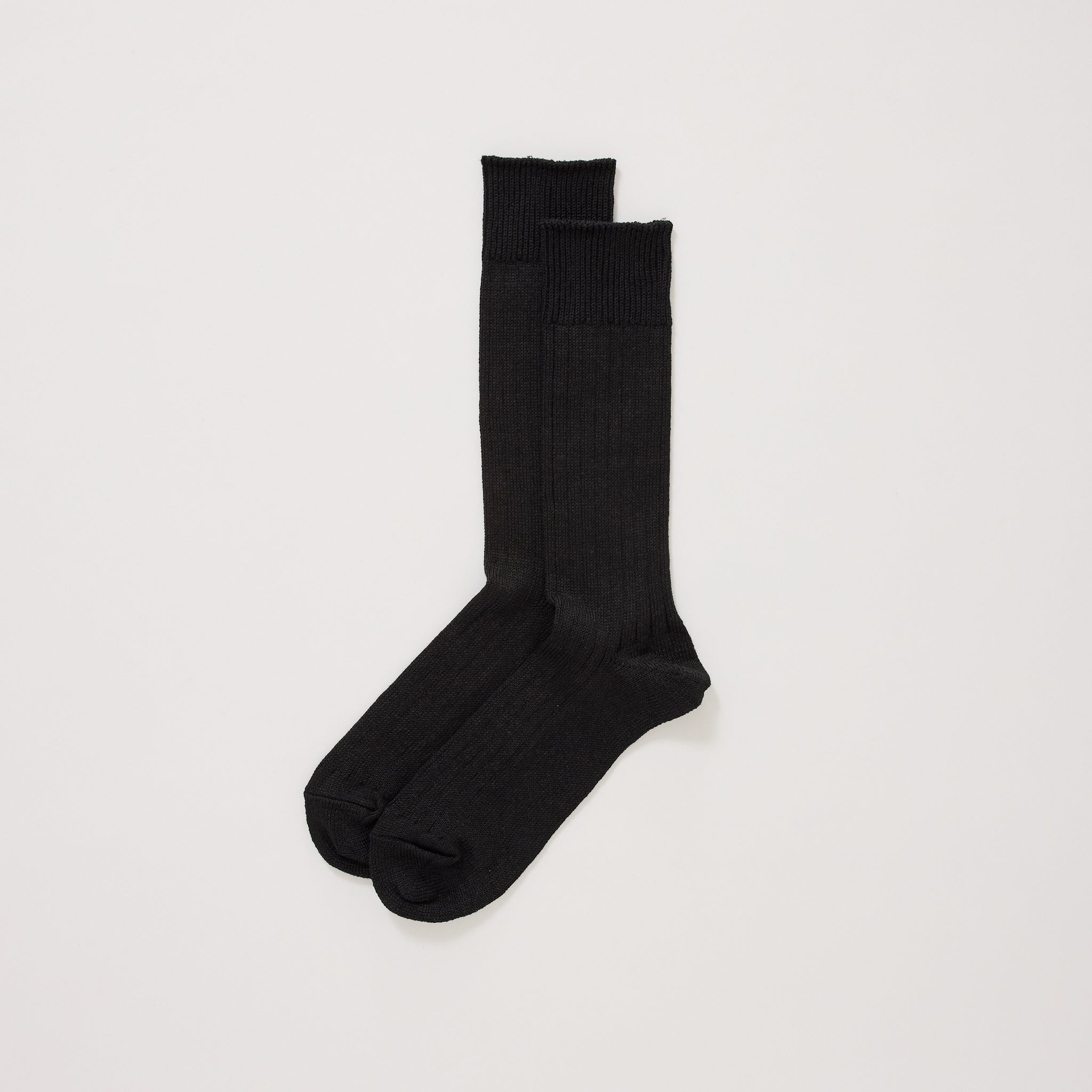 Linen/Cotton Socks Black