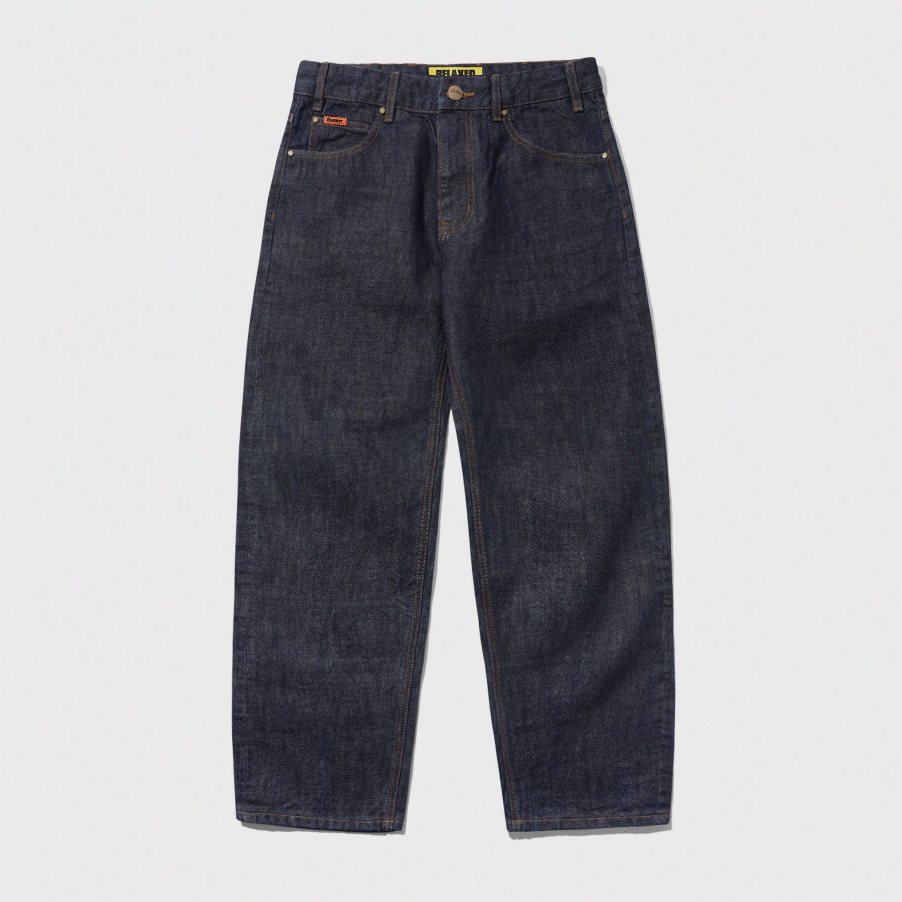 Relaxed Denim Jeans Selvedge Blue