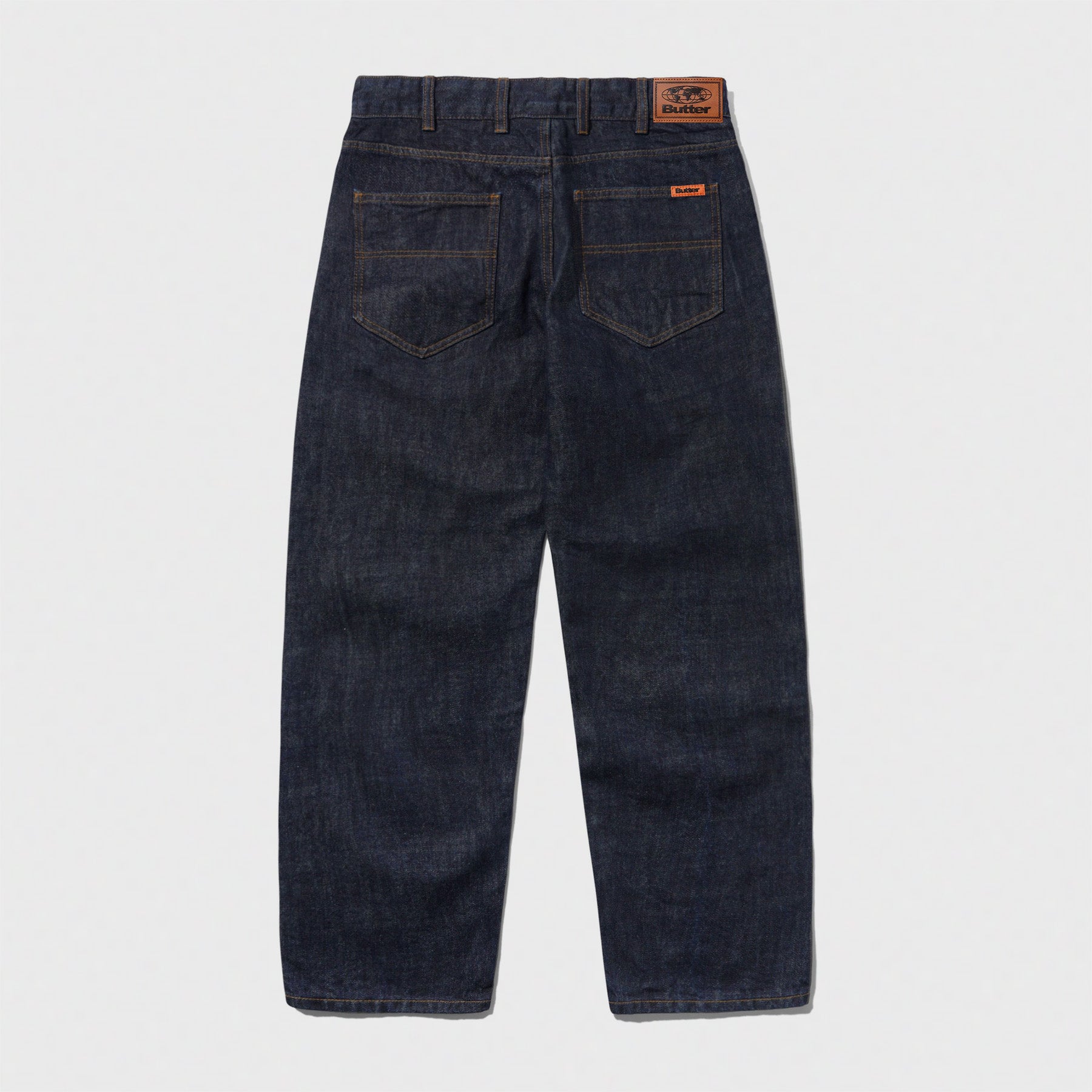 Relaxed Denim Jeans Selvedge Blue