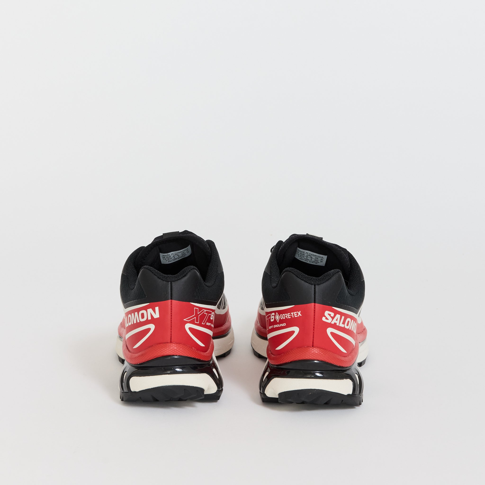 Salomon | XT-6 GTX Black/Flame Scarlet/Vanilla Ice | Maplestore