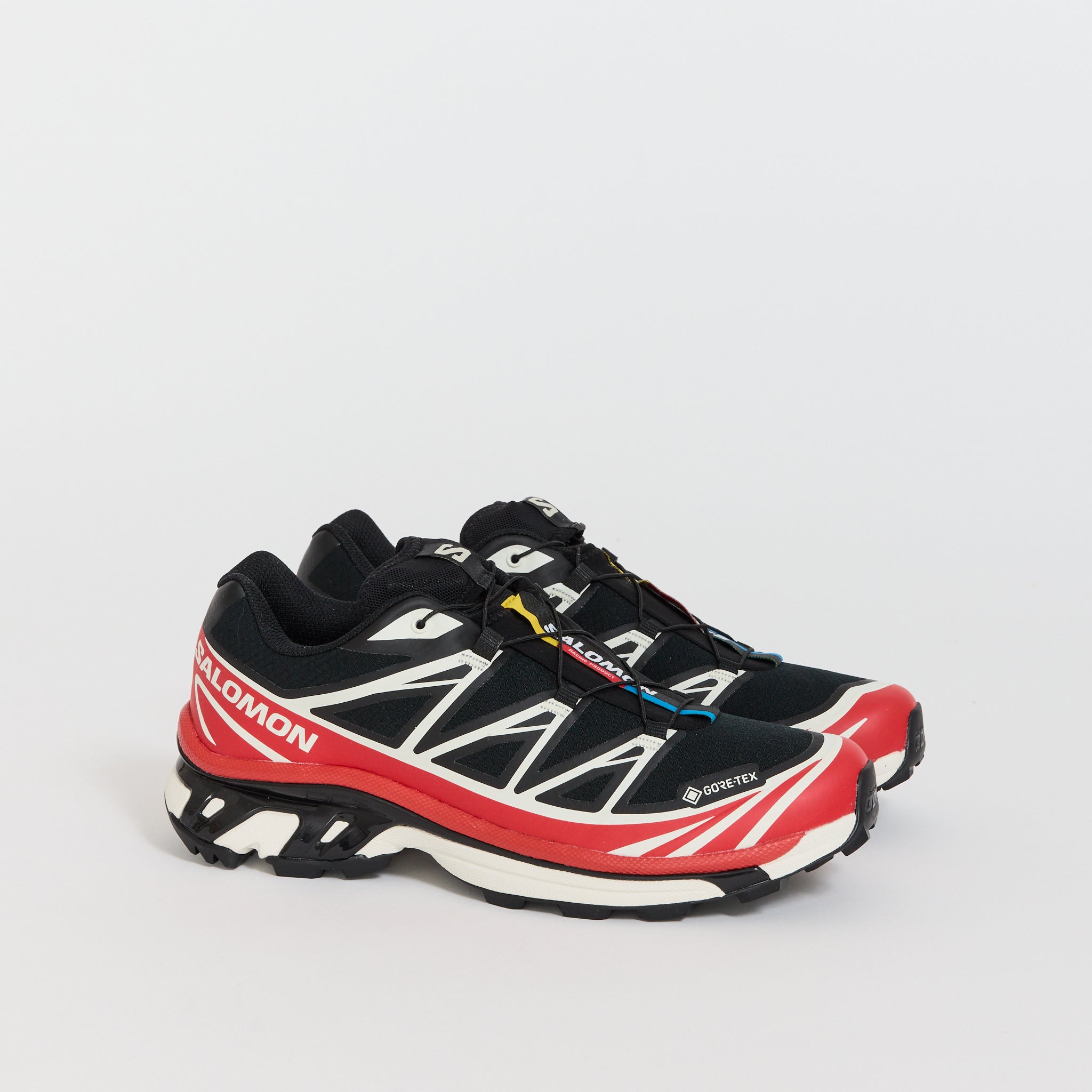 Salomon | XT-6 GTX Black/Flame Scarlet/Vanilla Ice | Maplestore