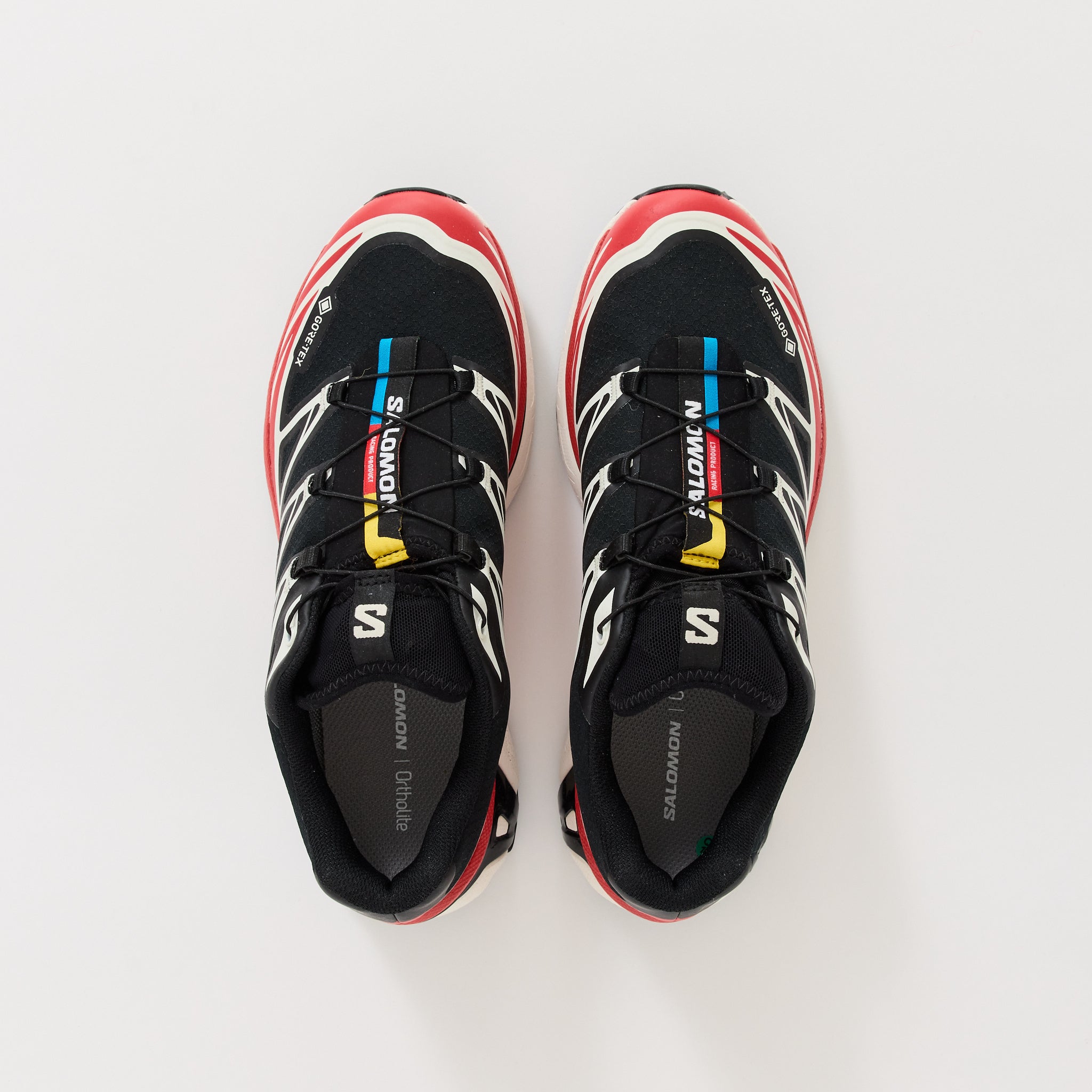 Salomon | XT-6 GTX Black/Flame Scarlet/Vanilla Ice | Maplestore