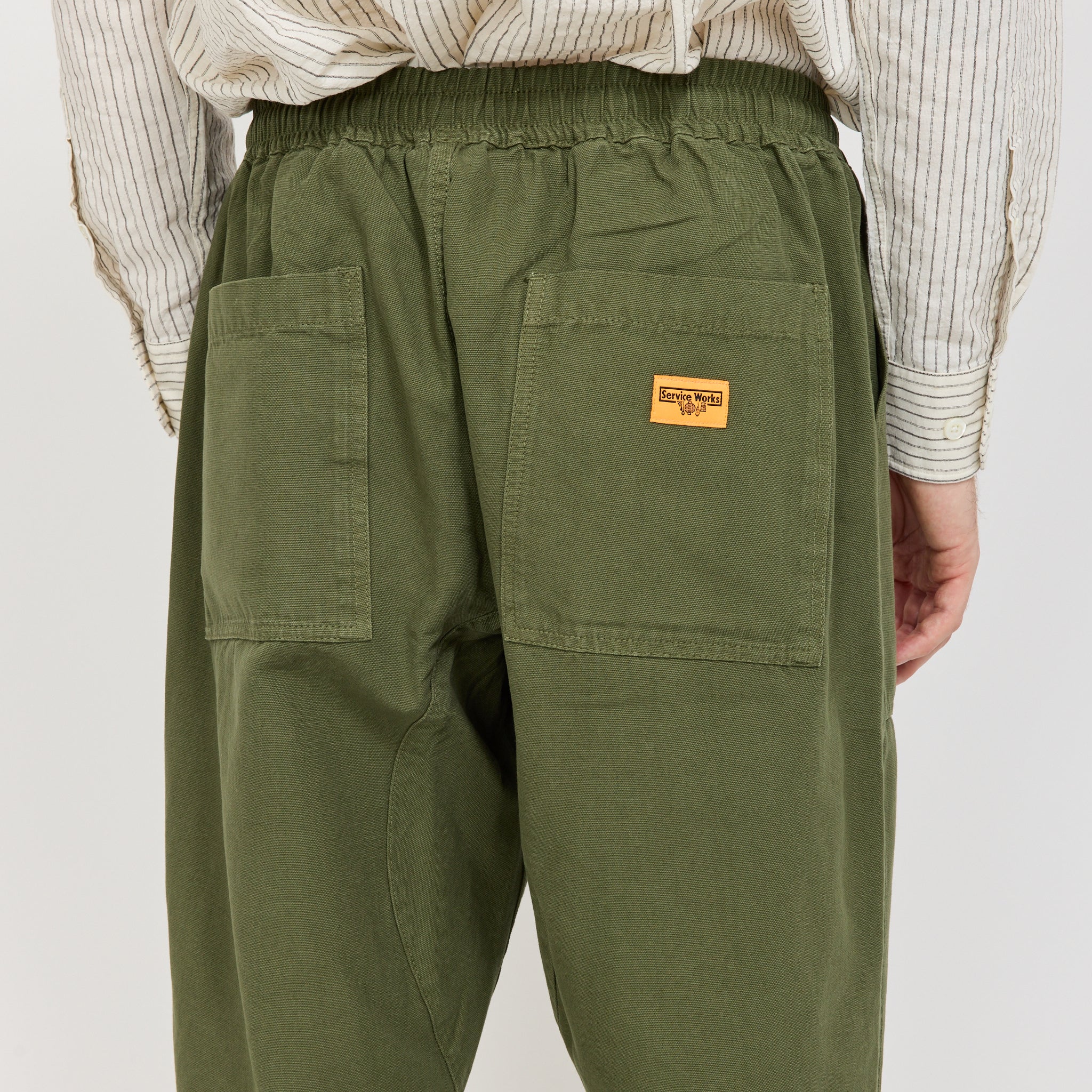 Service Works | Canvas Chef Pant Olive | Maplestore