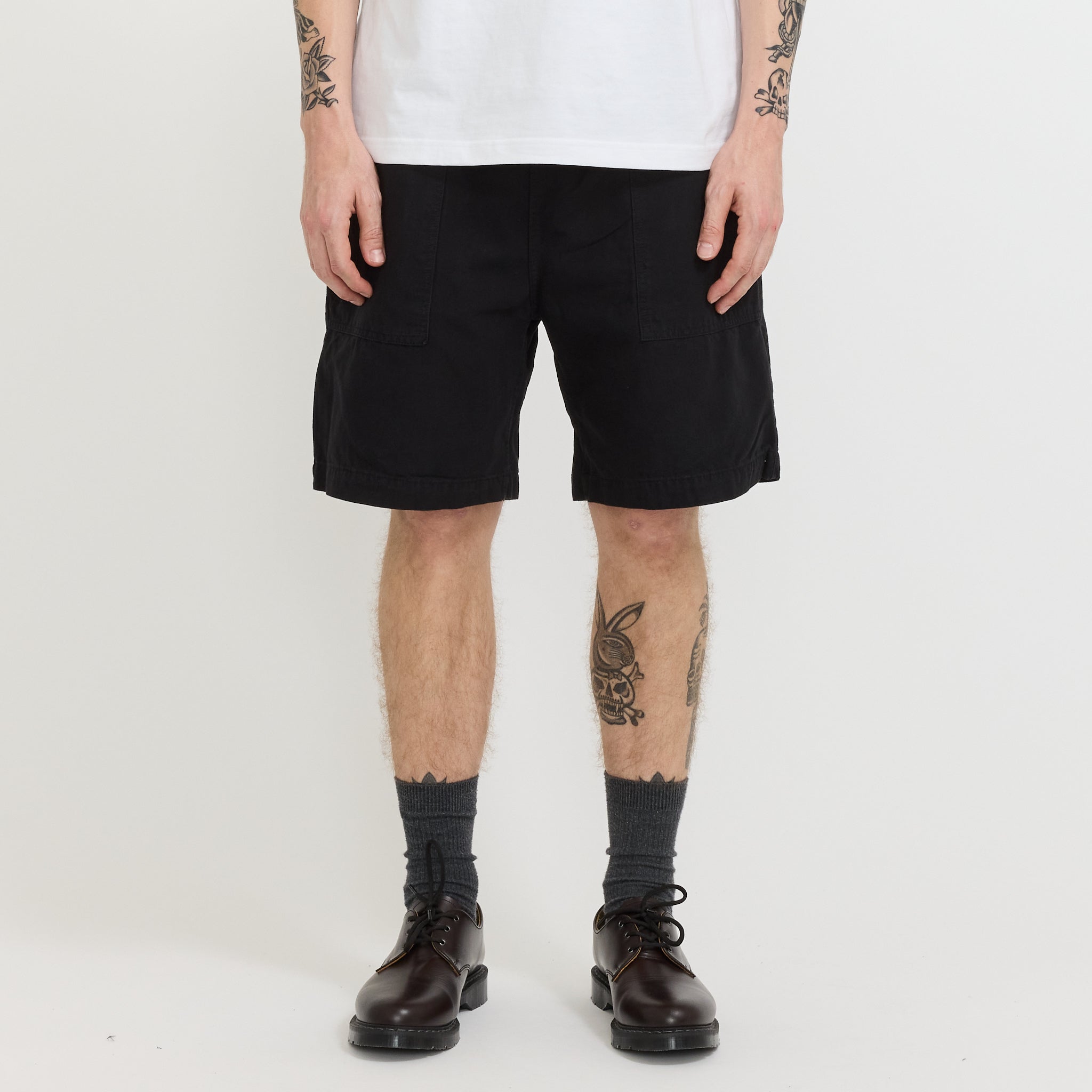 Service Works | Canvas Chef Shorts Black | Maplestore